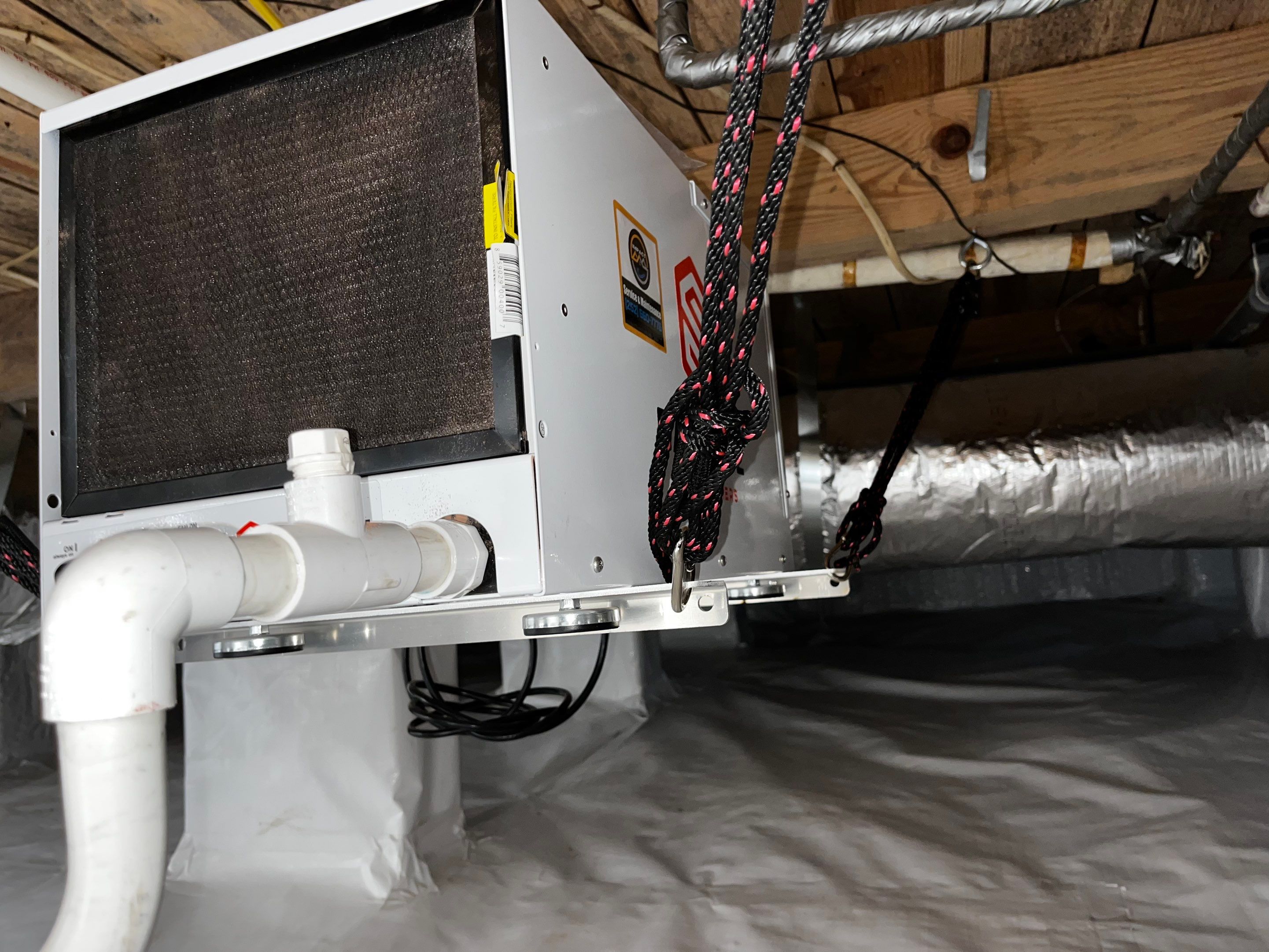 Impact Choice Encapsulation with new piers and crawlspace door. by Impact Crawlspace