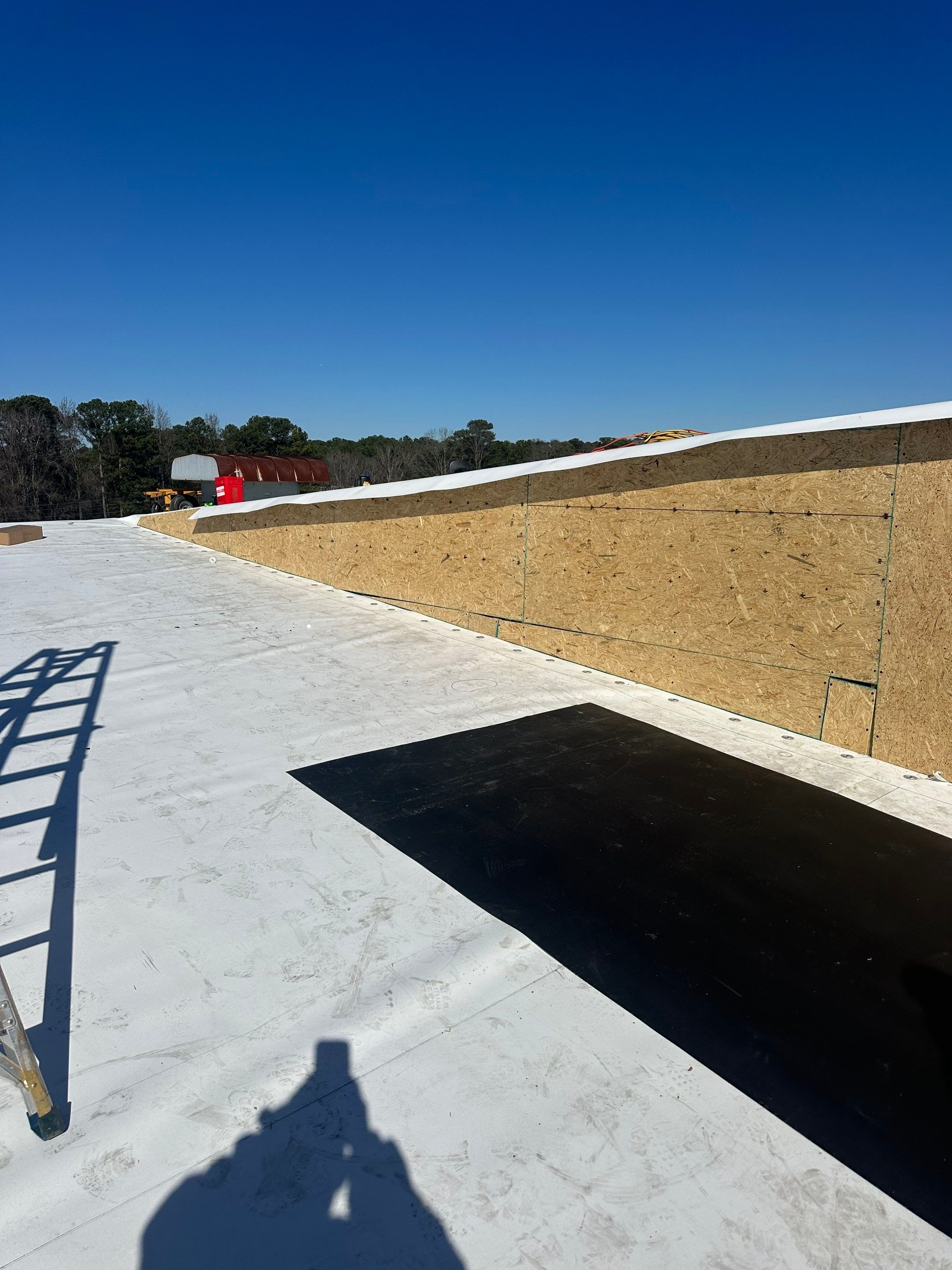 Project in Hampton, GA by Commercial Roofing Group