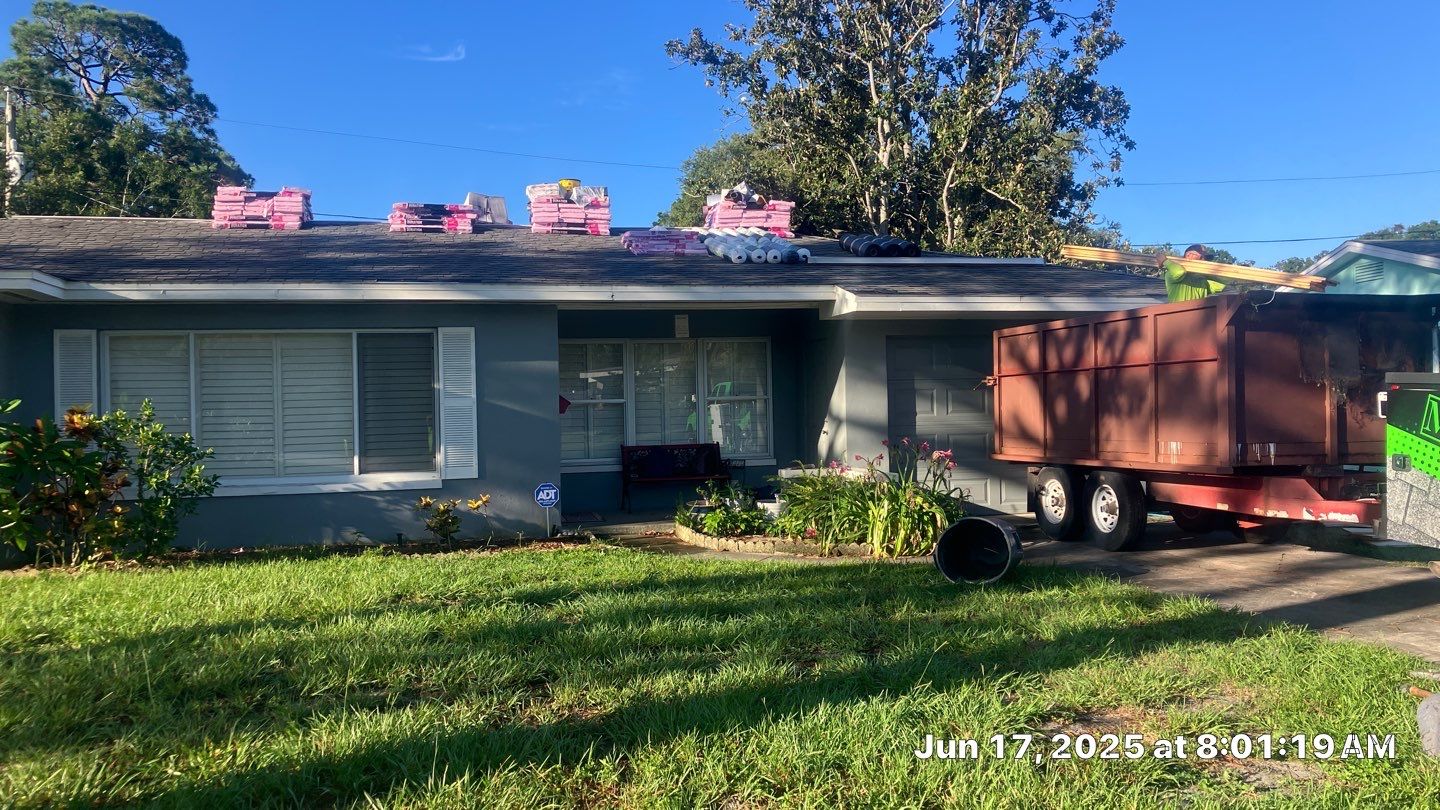 Project in St. Petersburg 33710 by Mitchell Roofing Company LLC 