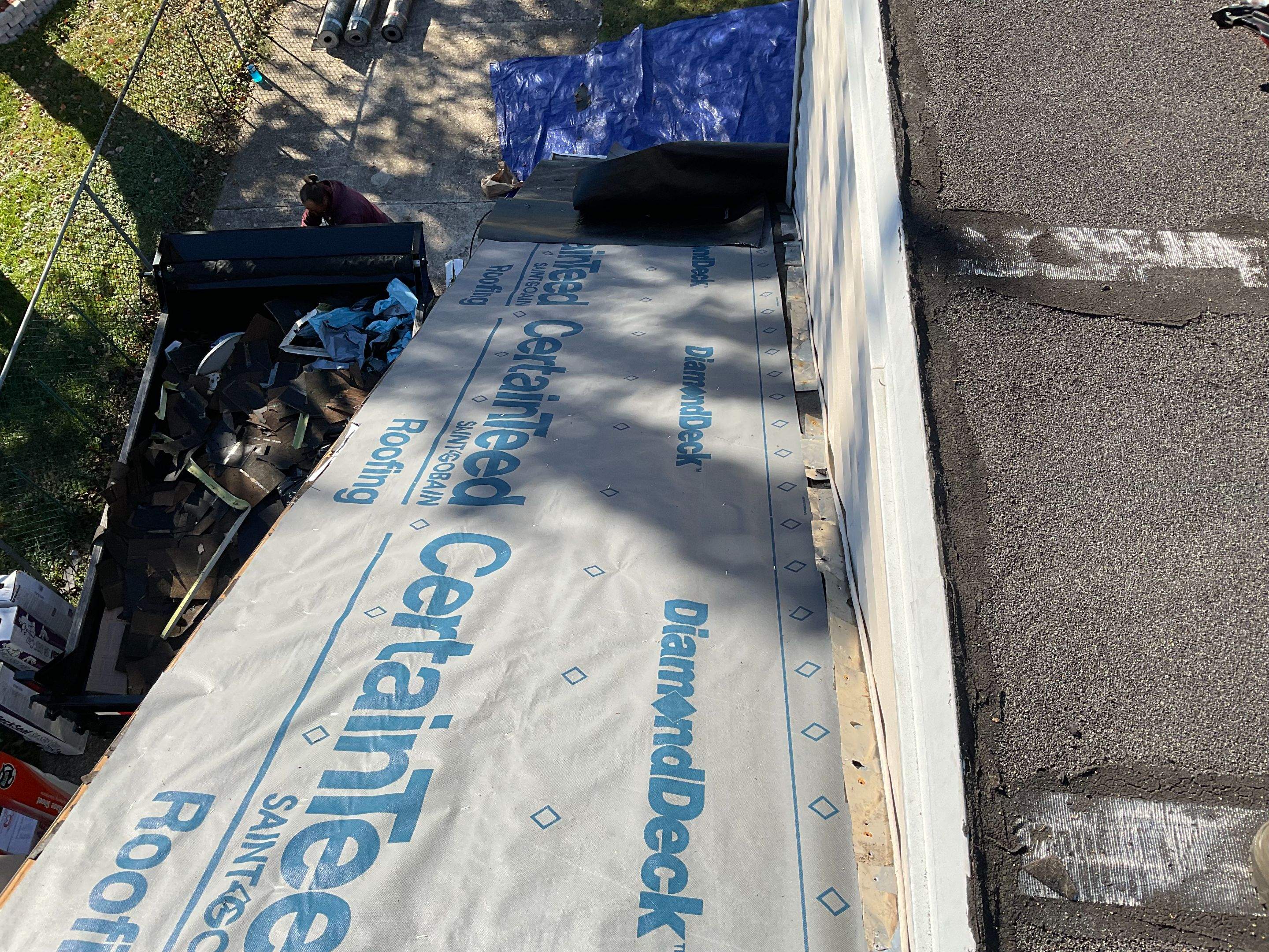 Residential Roofing Installation using XT-25 Shingles by Alpha Design Services