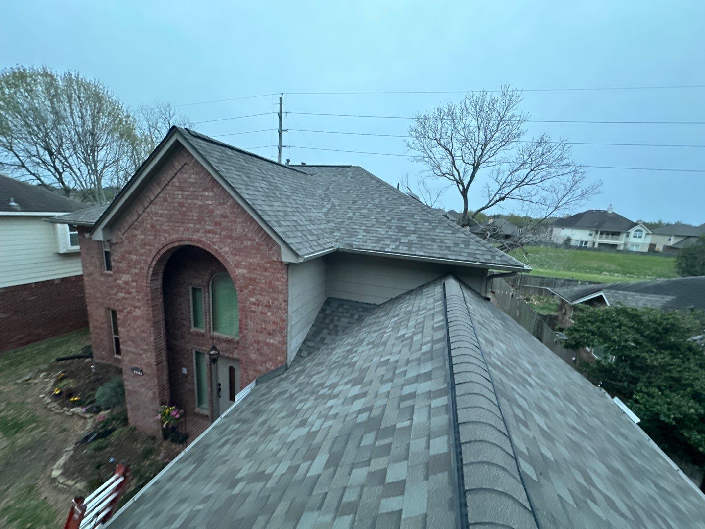 Residential Roofing Installation using Owen's Corning Duration (Lifetime) Shingles by Roof Repair Company