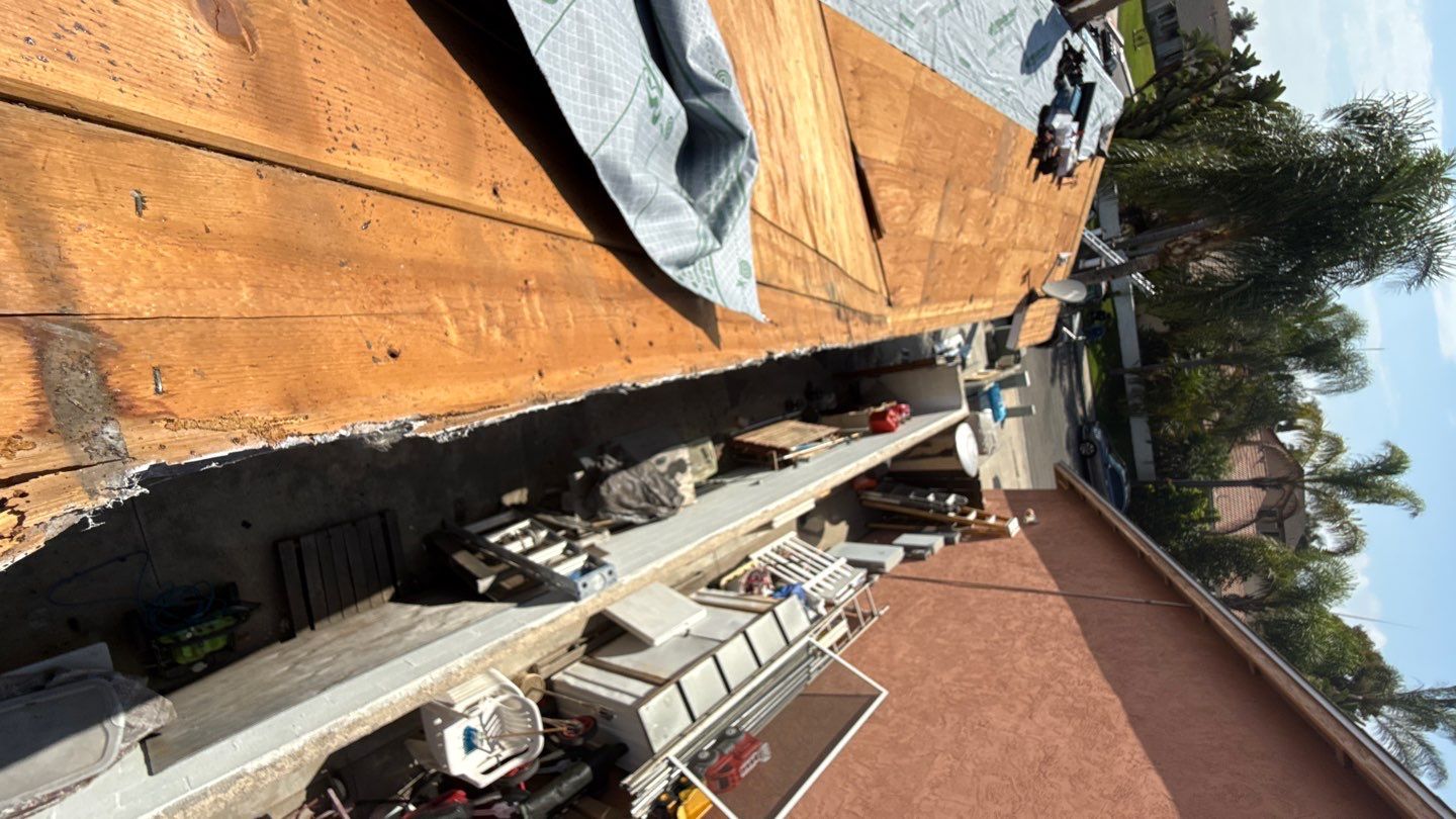 San Diego Roof Replacement and Wood Fascia Repair with Malarkey Materials by Reliable Roofing San Diego Inc.