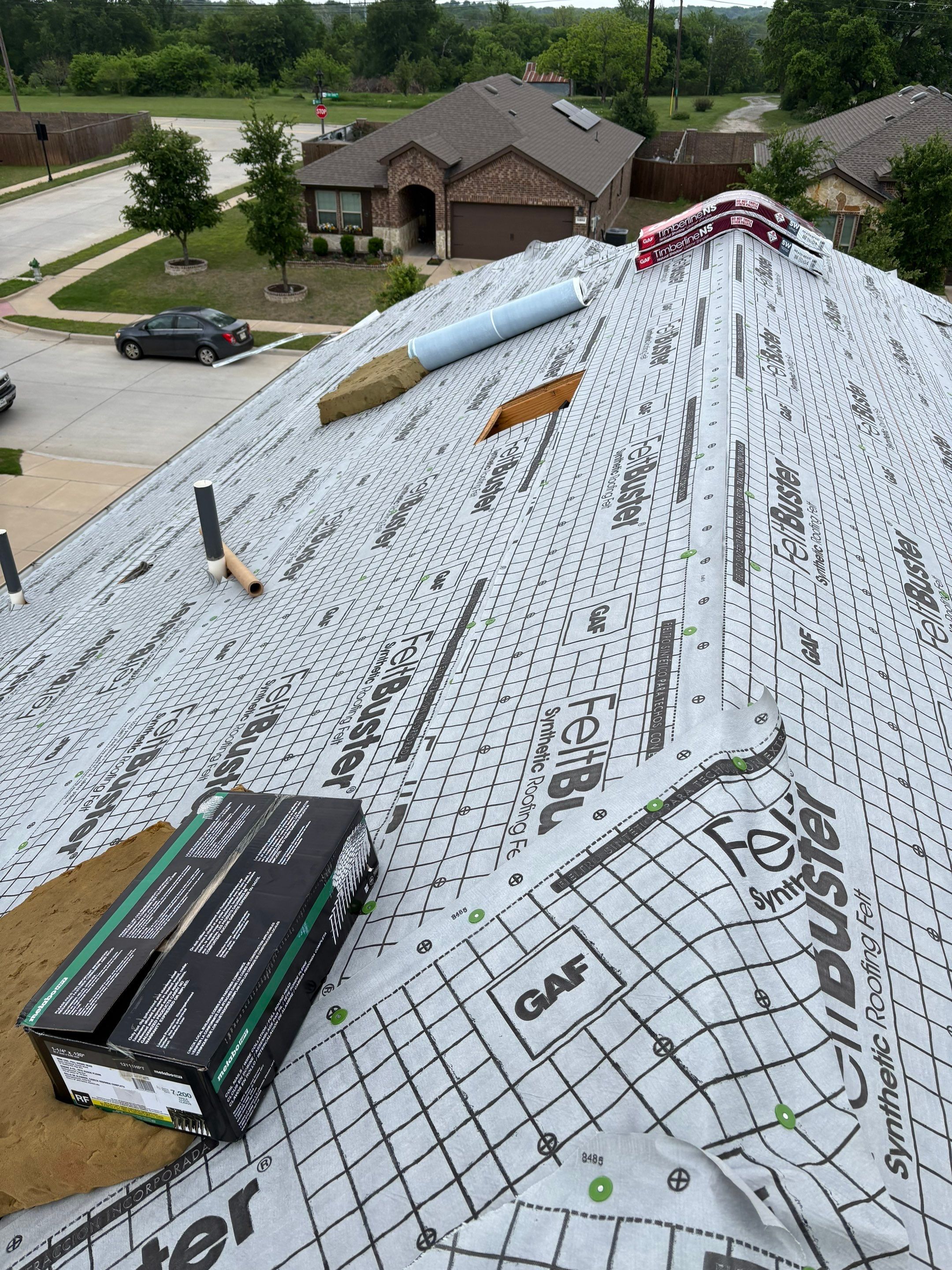 Roof Project in Anna- Insurance Funded by OTNT ROOFING