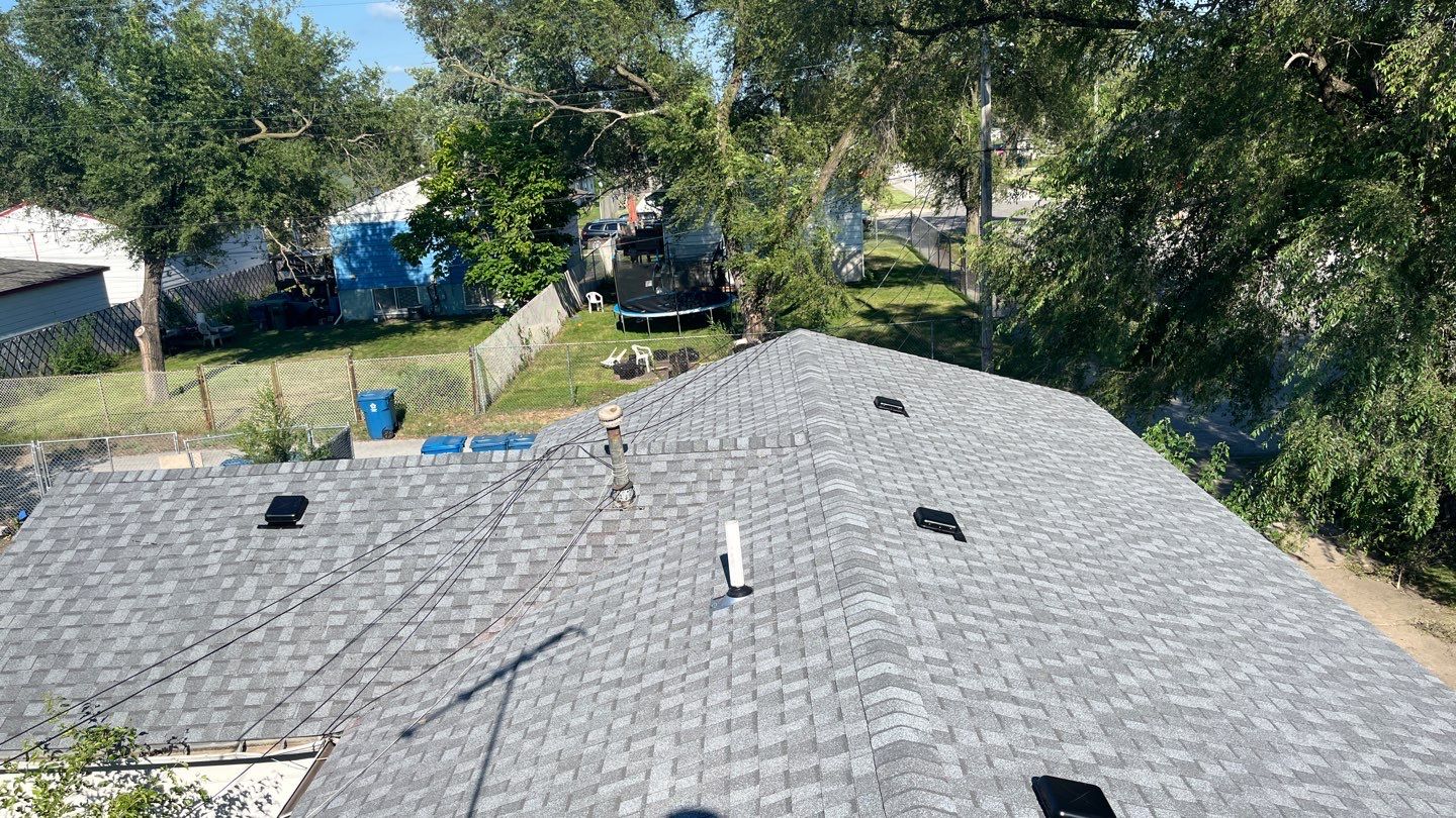 Roof replacement by hail and wind damage  by Just Brilliant Restoration JBR