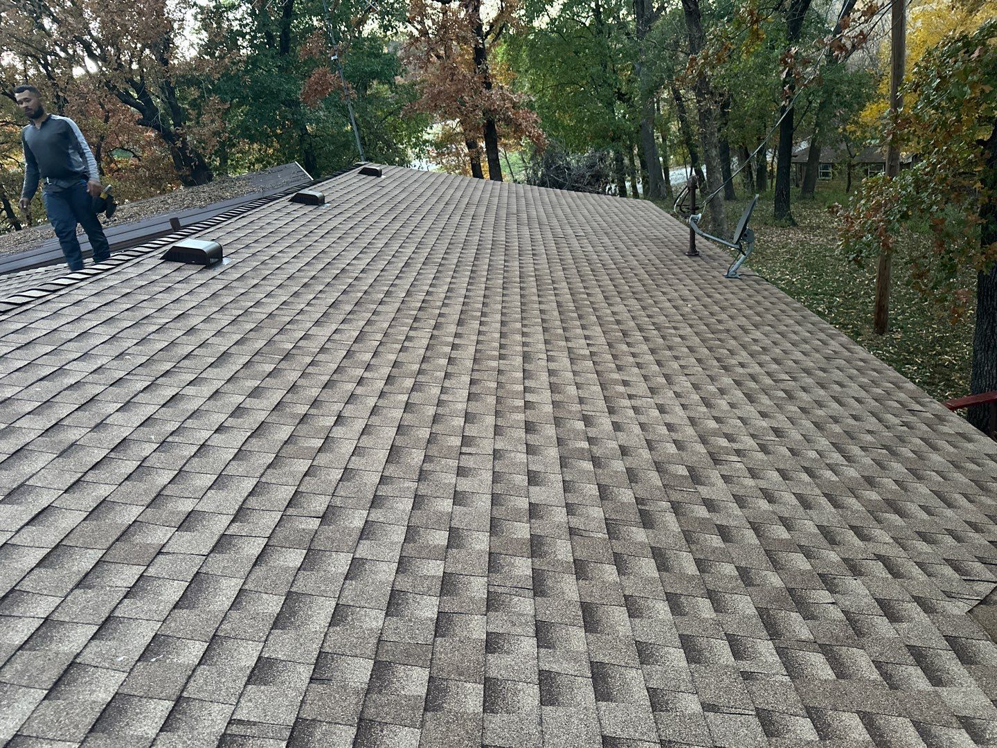 Porch Repairs and a Roof Replacement by BANA Roofing and Solar Supply