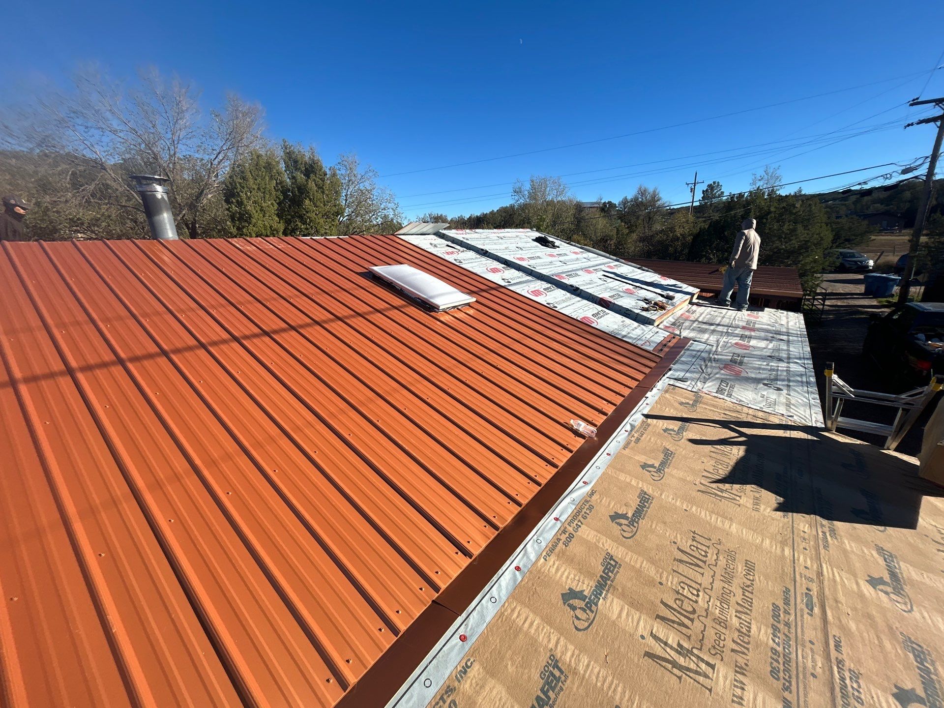 Project in Sandia Park by Ark Light Construction