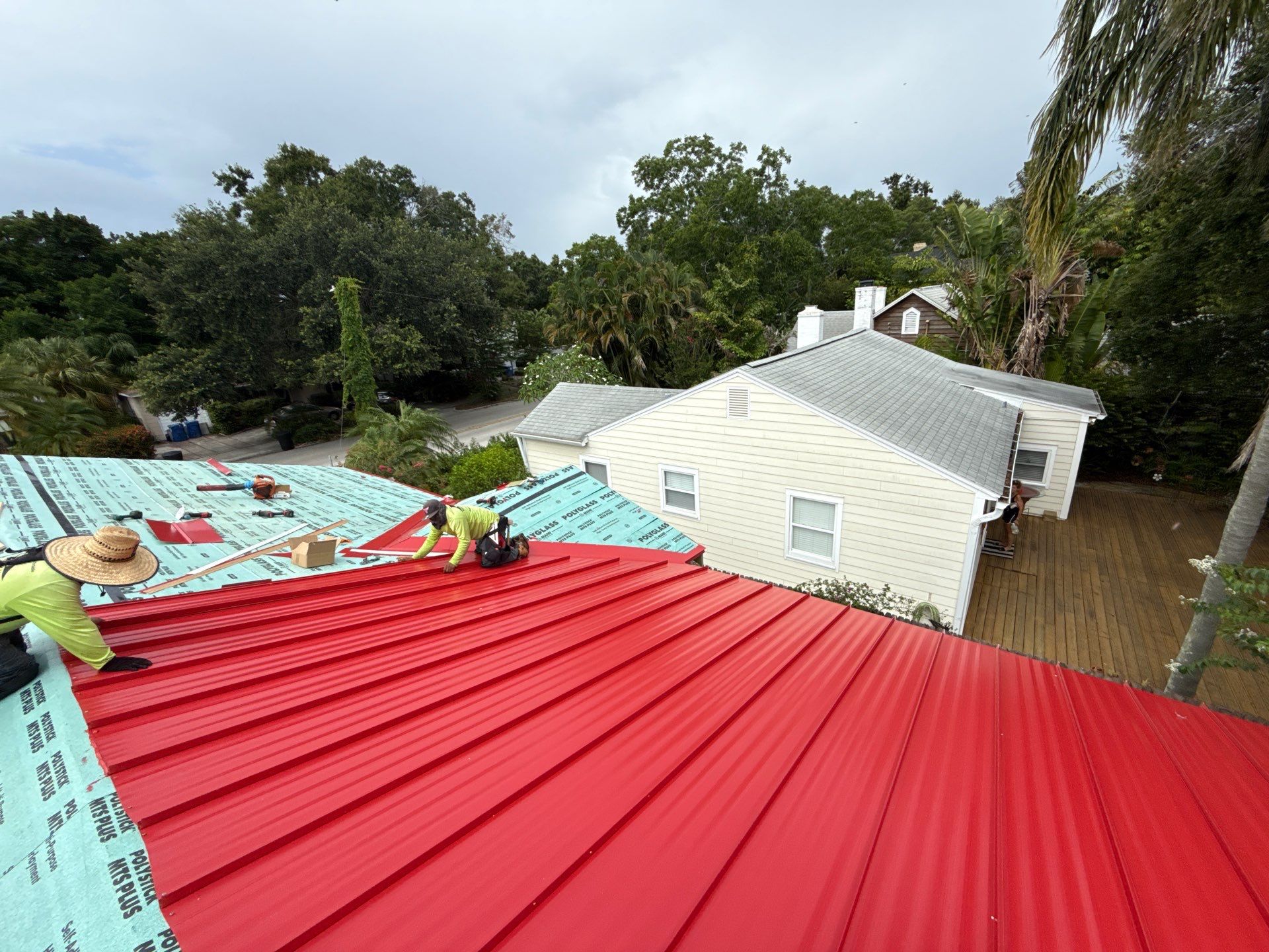 Project in St. Petersburg 33704 by Mitchell Roofing Company LLC 