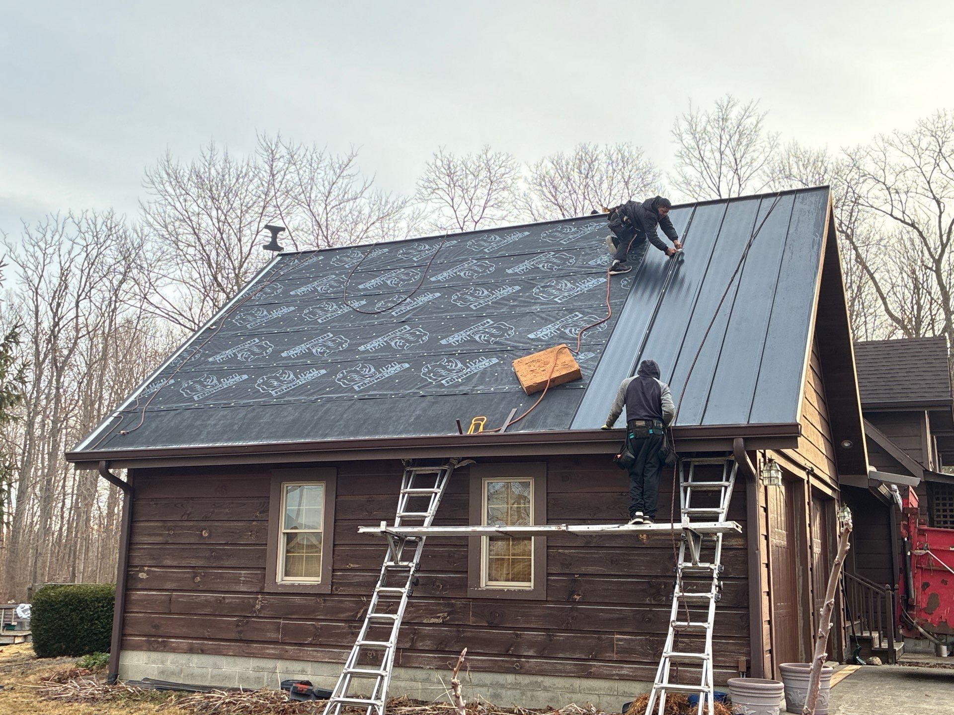 Project in Alexandria, IN by Rodeffer Roofing INC