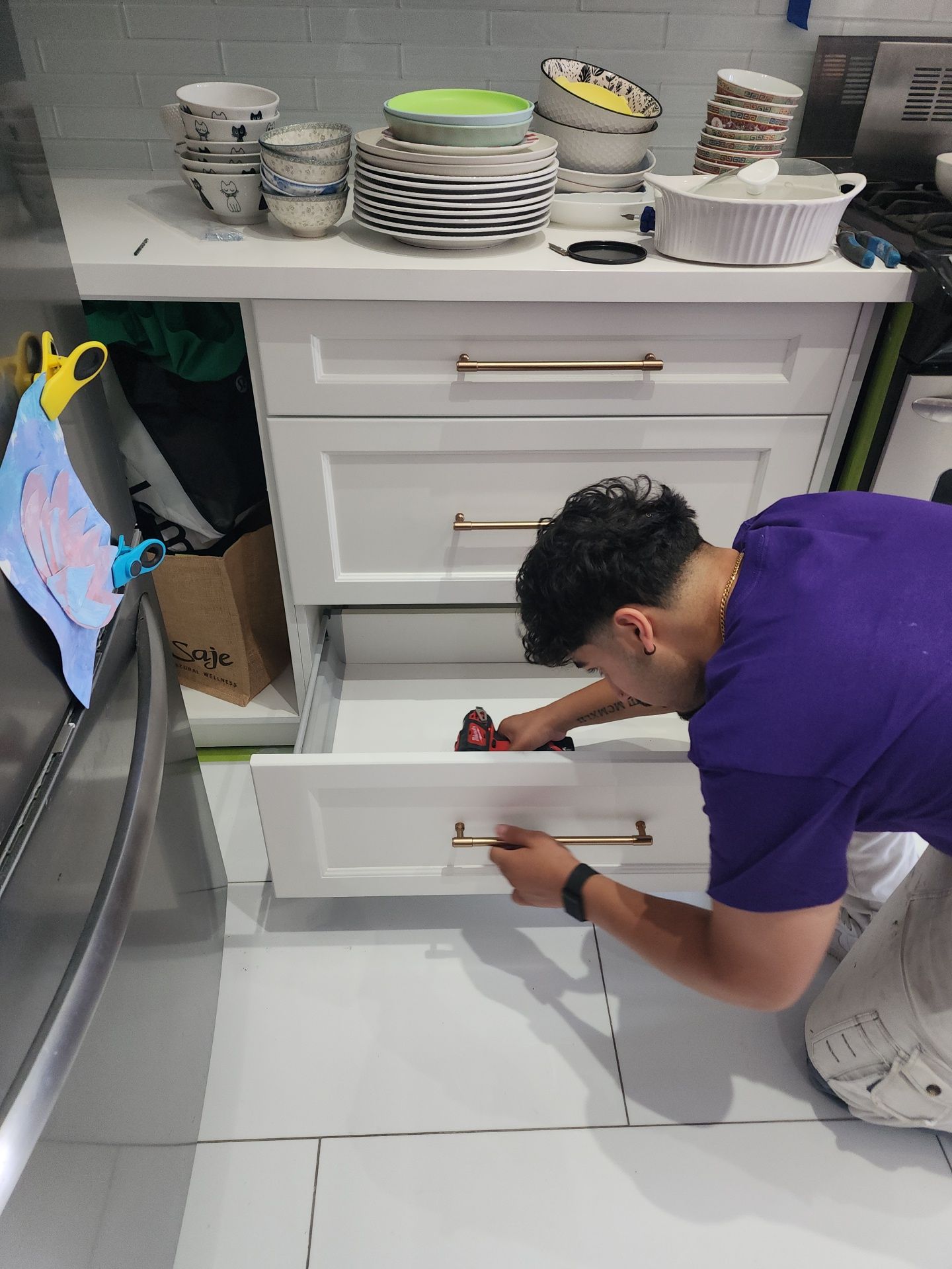 Kitchen Project in Vaughan by GTA HOME PAINTING