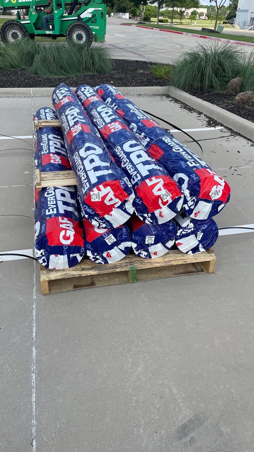 Commercial Re-Roof in Frisco. TX by Roof Experts