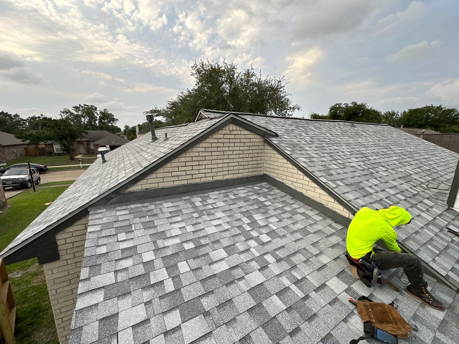 Project in Katy by Motion Roofing