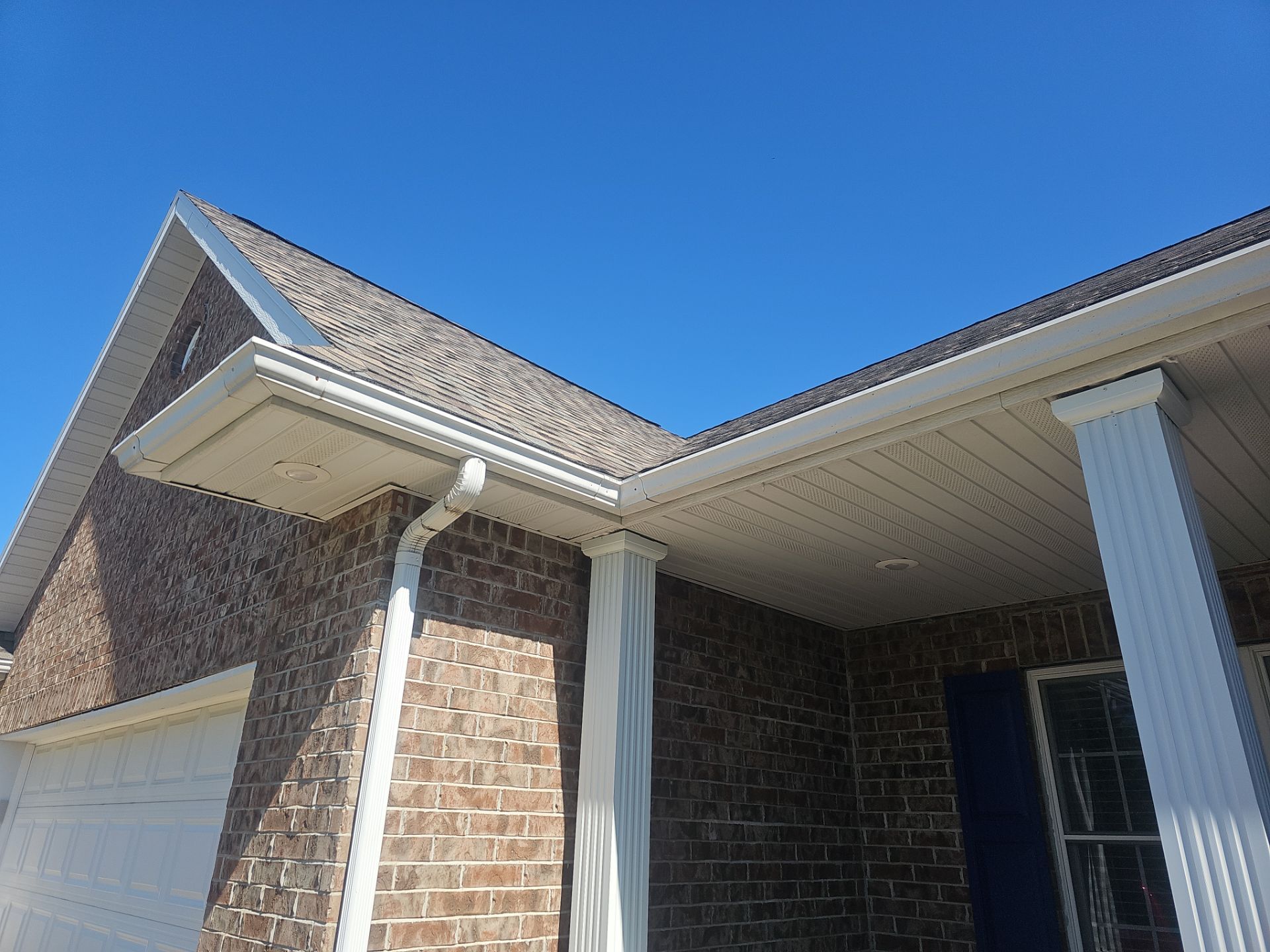 Residential Roof + Gutters & Downspouts Install  by Titan Commercial & Residential Roofing 