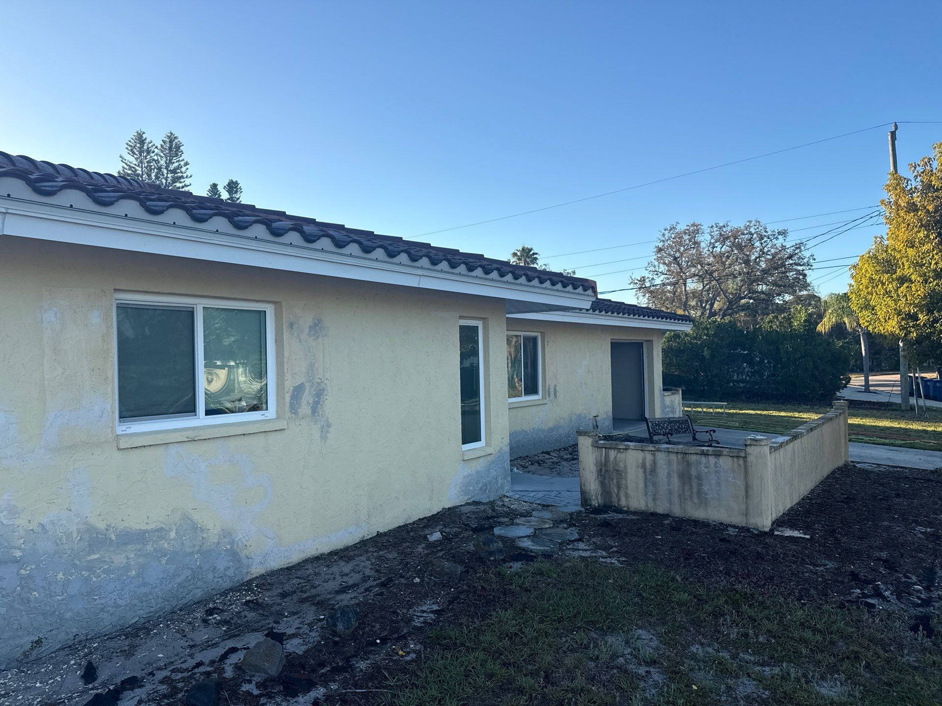 Full Exterior Cleaning Before Painting – Sarasota, FL (Near Sarasota Airport) by Sunshine AquaWash