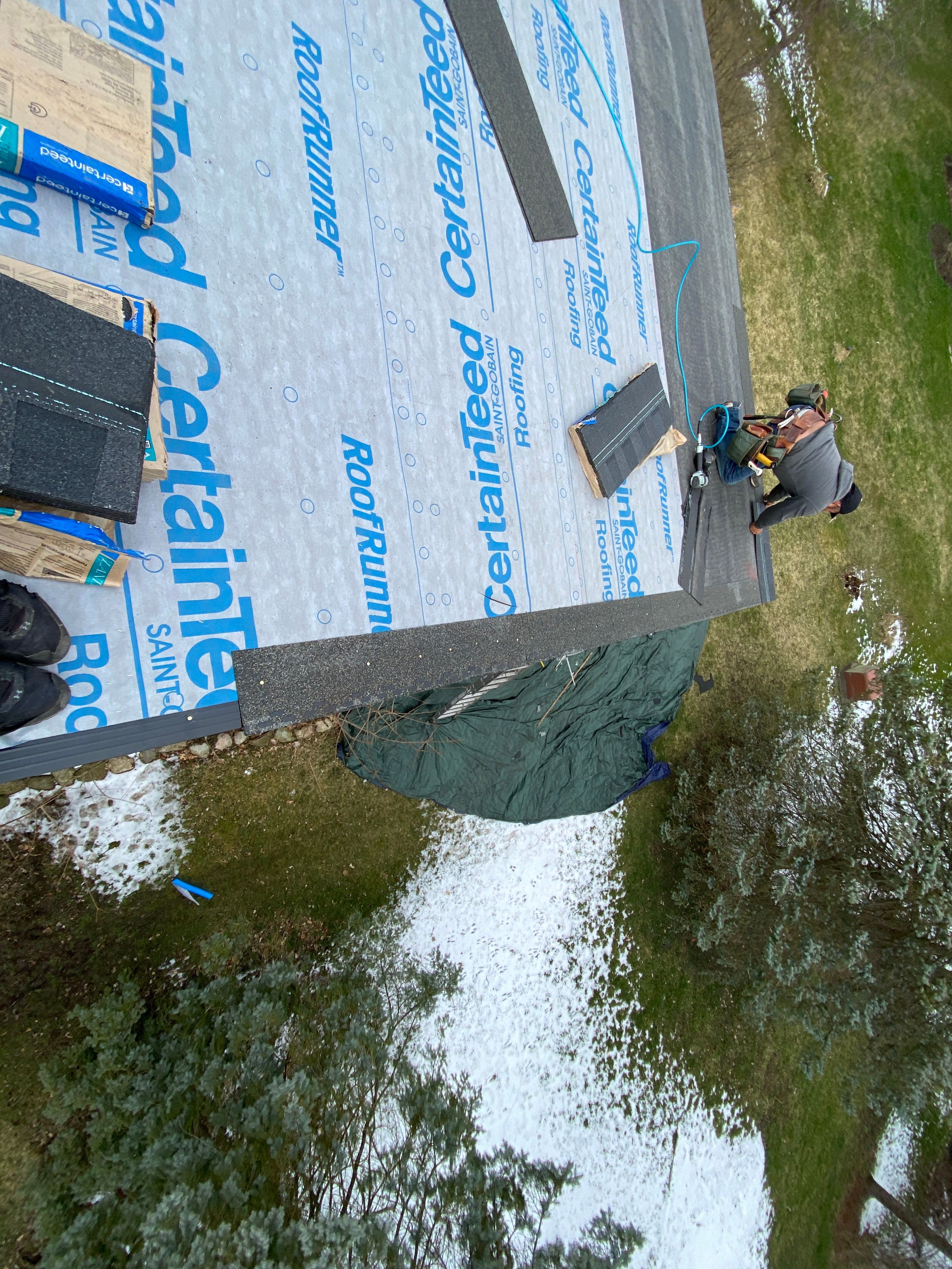 Roof Replacement using CertainTeed Landmark by 180 Contractors