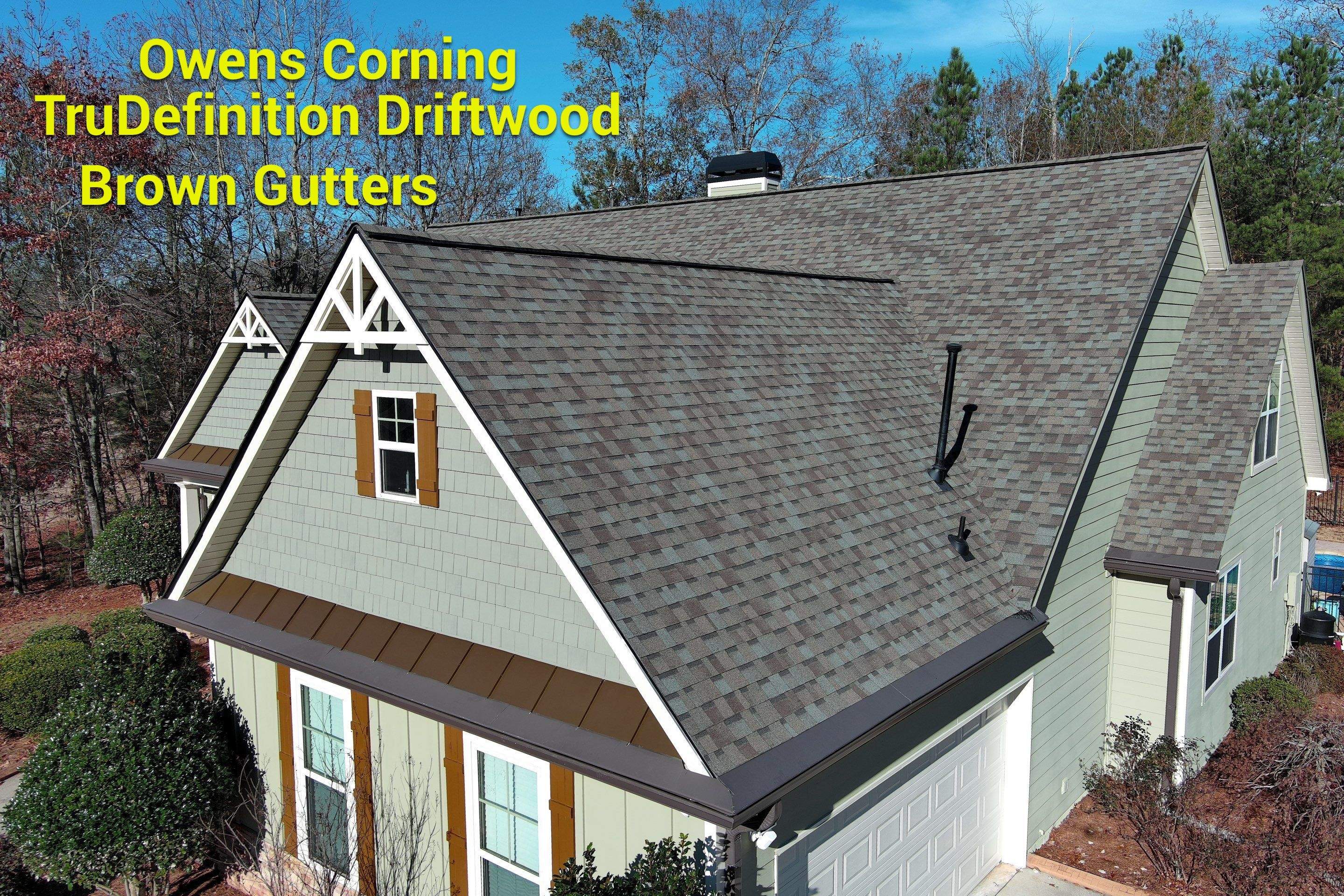New roof installation and shingle colors by Rhino Restoration