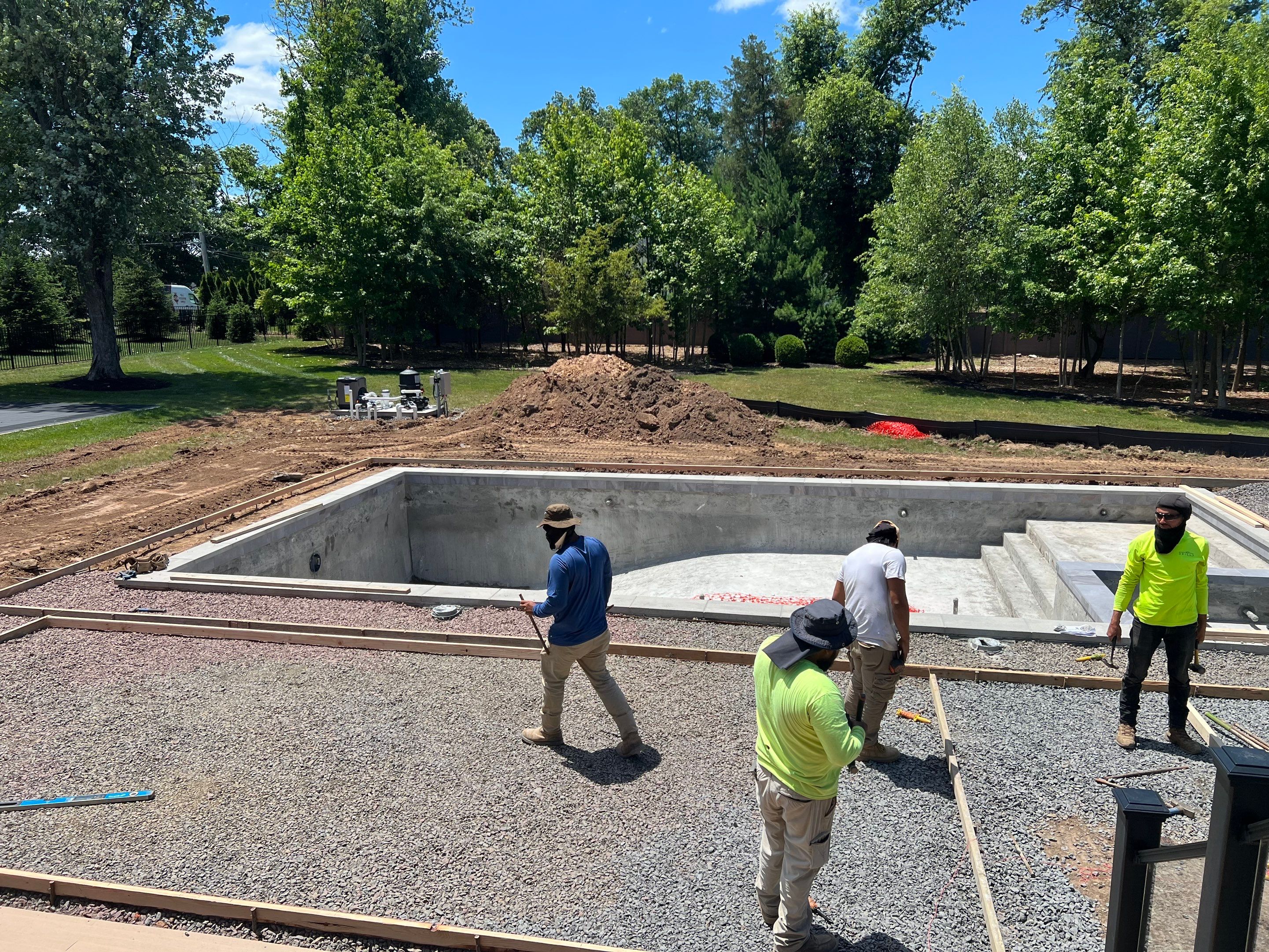 Custom Pool Deck and Patio in Ambler, PA by Architectural Concrete Design