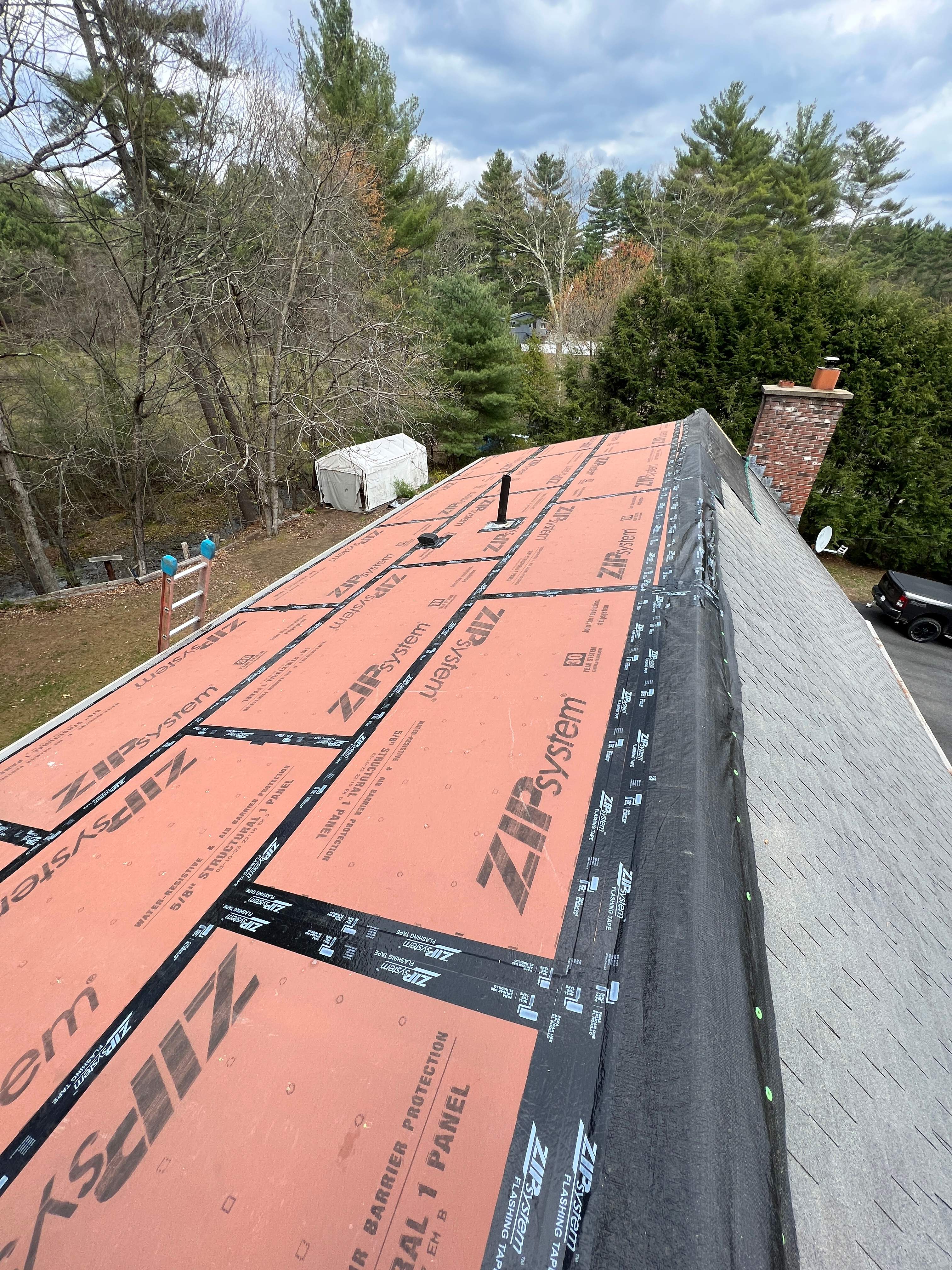 Tree Damage/Roof Repair by Chagnon Building & Remodeling LLC