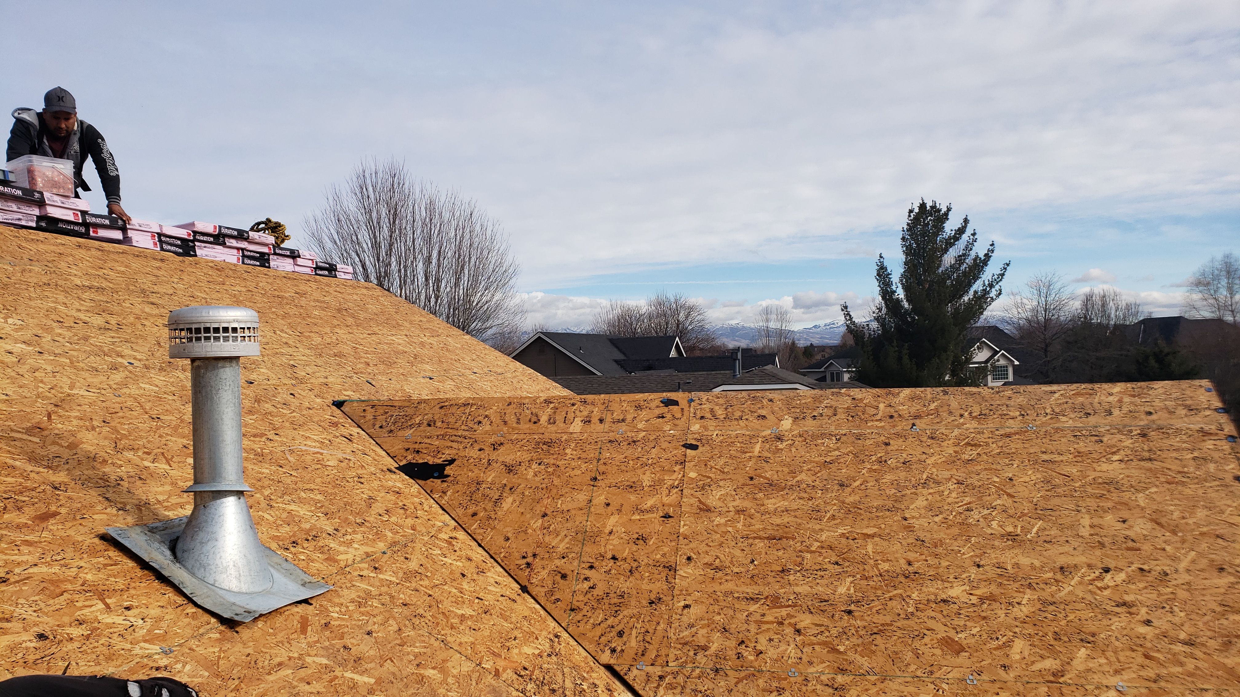 Residential Roofing Installation using Duration Shingles by ID Roofing LLC