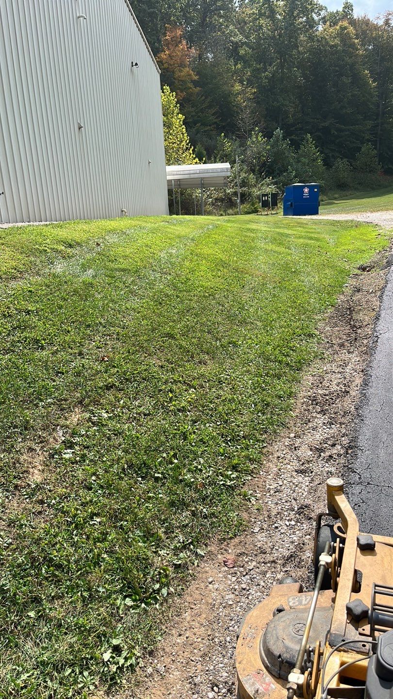 Lawn Mowing using Lawn mower by GrassBusters, Inc.
