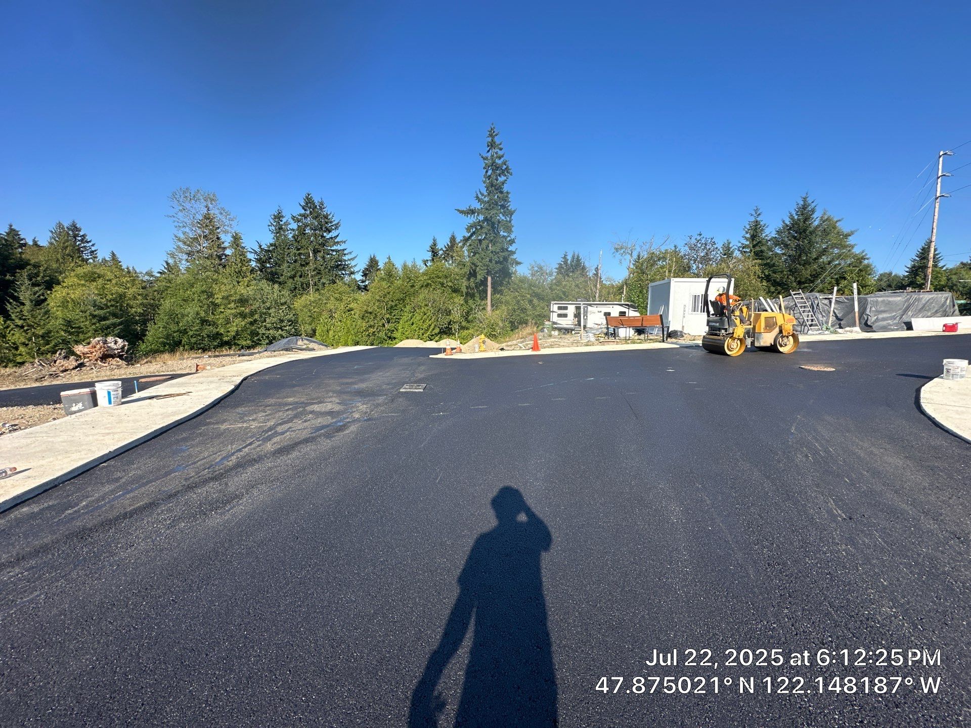 Asphalt Road Repair in Neighborhood  by Jireh Asphalt & Concrete Inc 