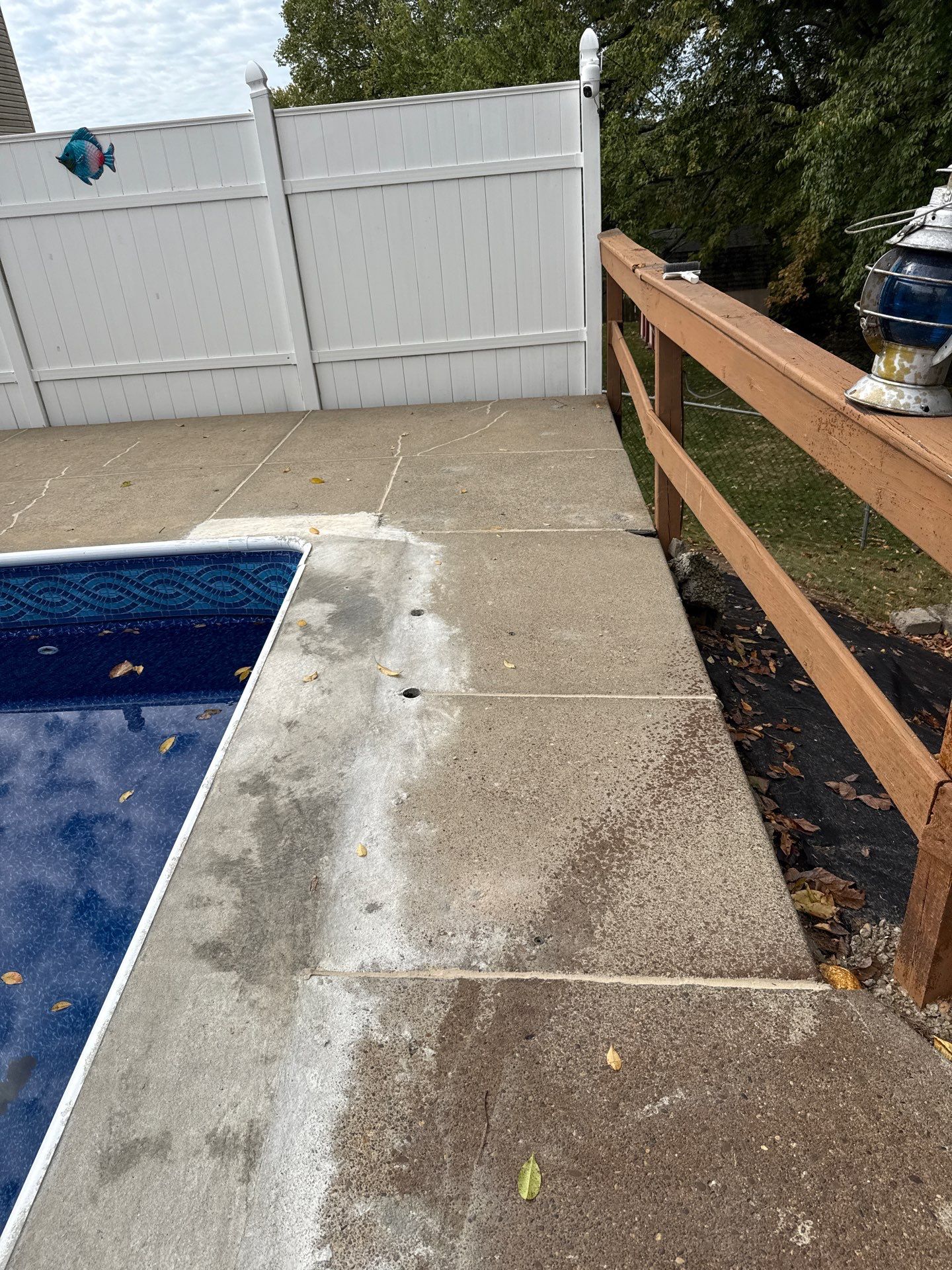 Davenport Pool Deck Project in McKees Rocks by Floors in a Day, Inc