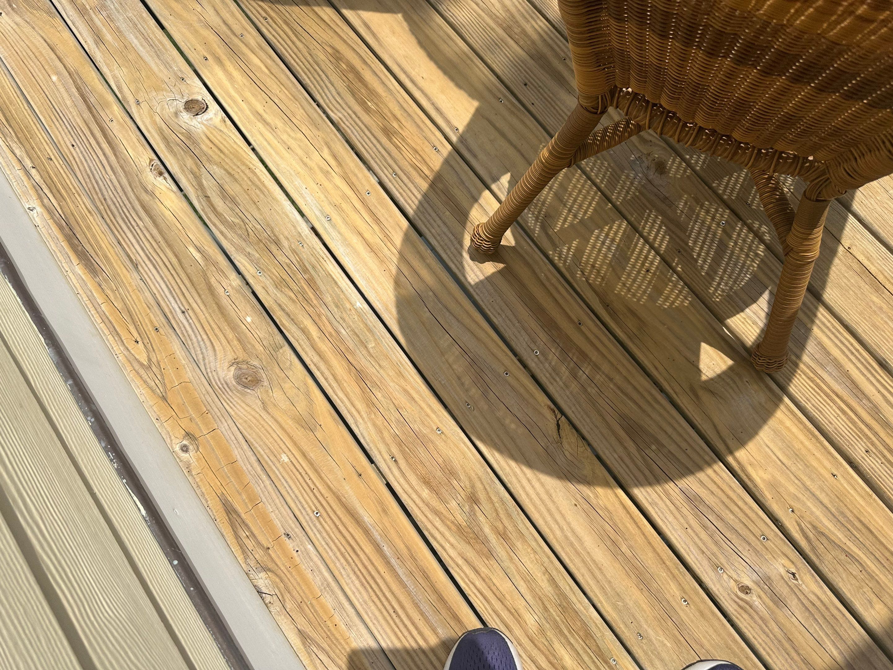 Wood Deck using Wood Sealant by DuraSeal