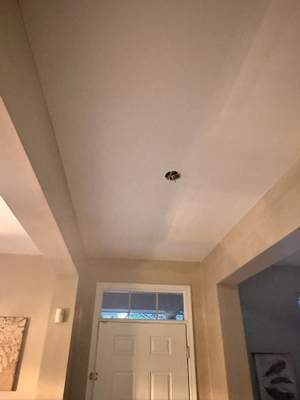 Bathroom Flooring & Ceiling Drywall Repairs