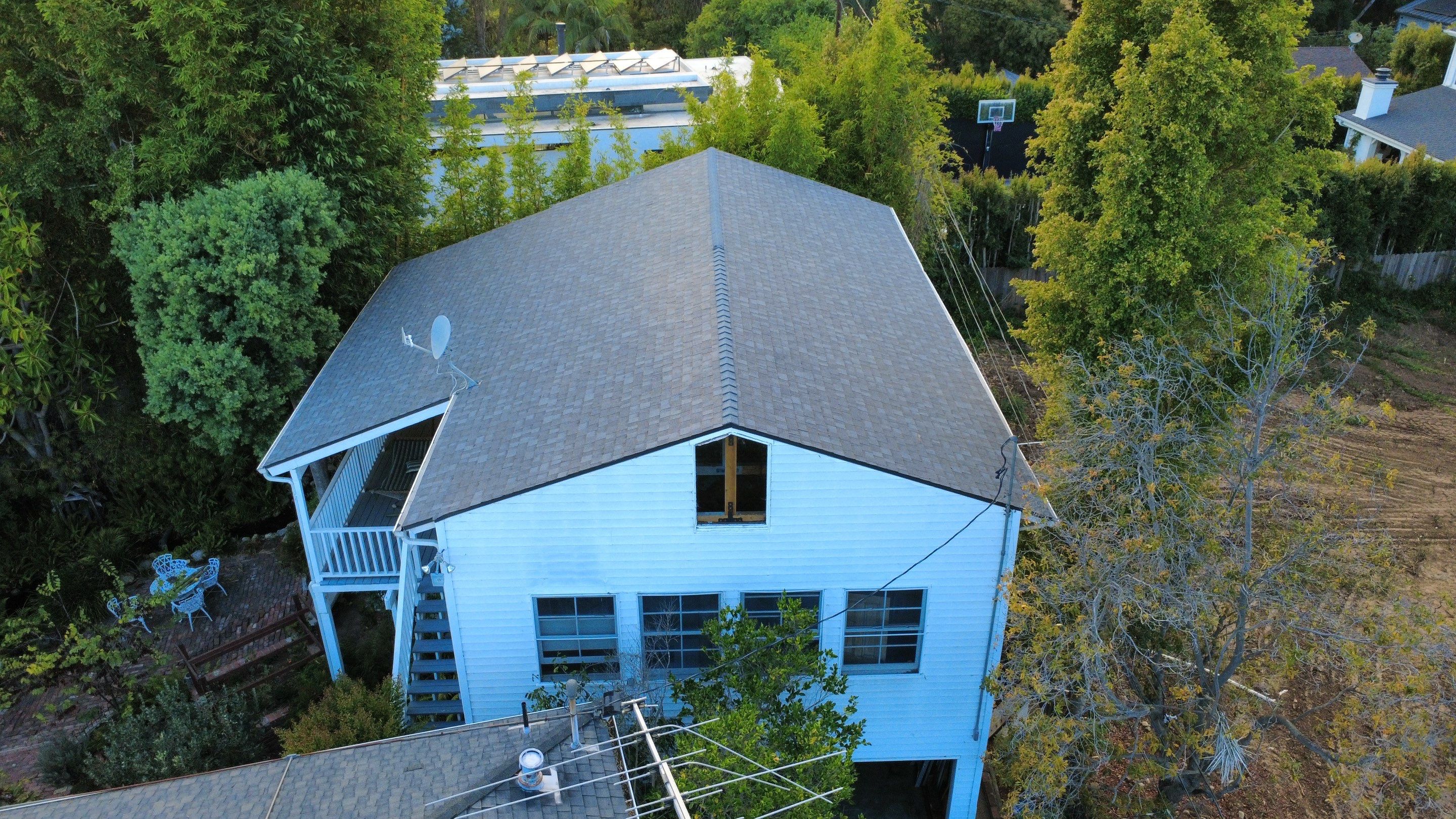 Residential Reroof in Brentwood by Hull Brothers Roofing