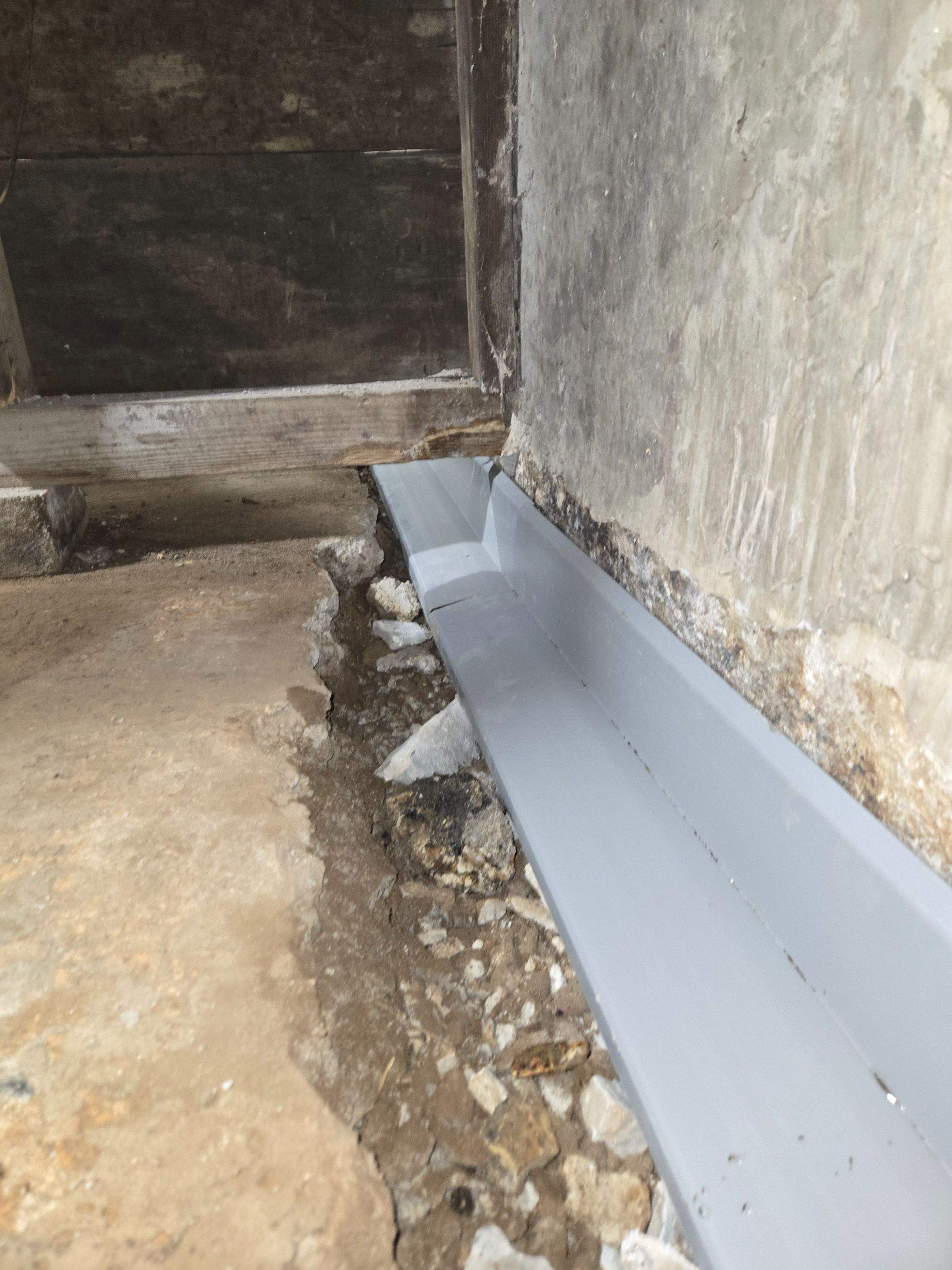 Advanced Foundation Drainage and Hydrostatic Pressure Relief System by Allied Water Services
