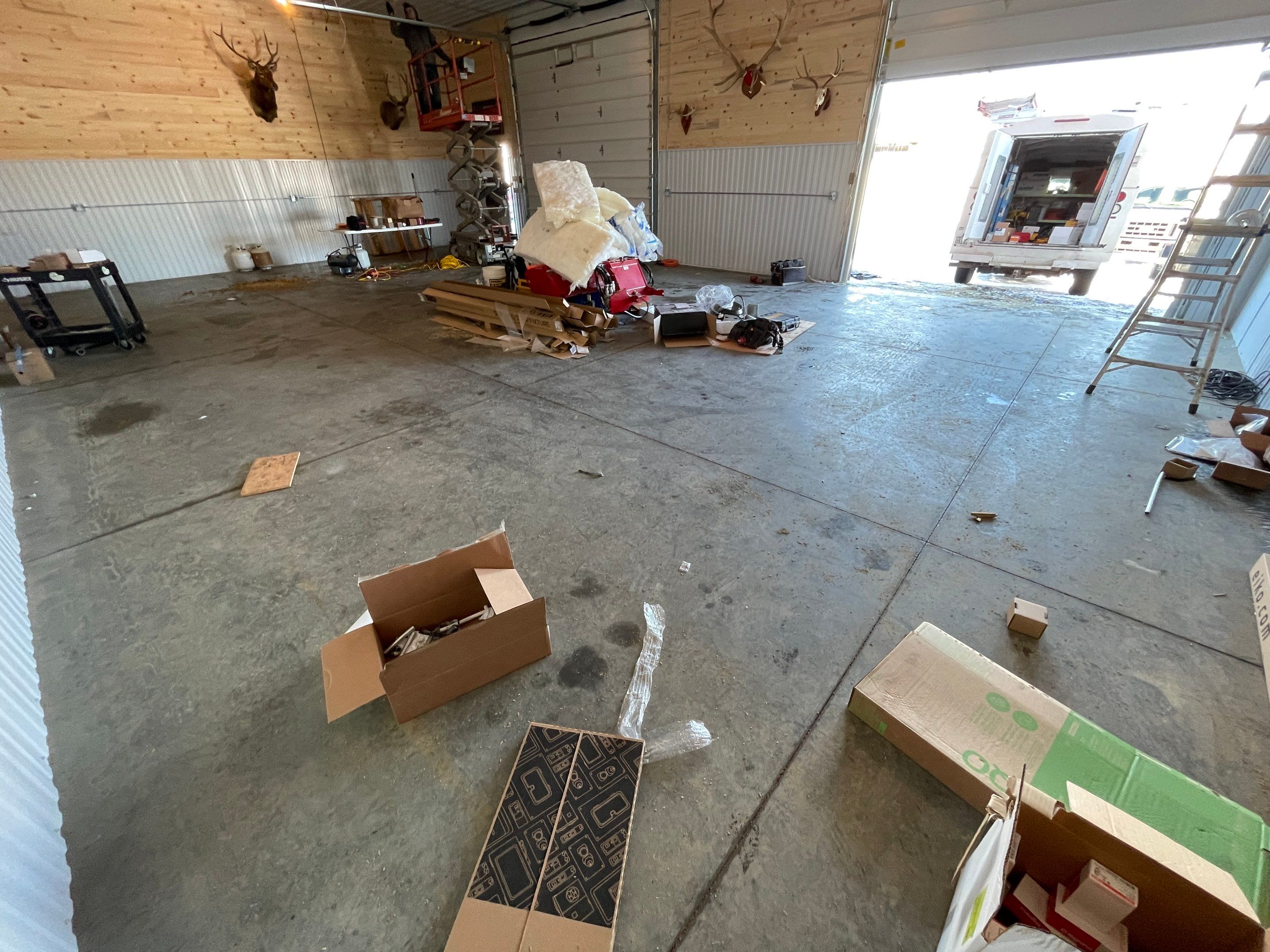 Garage using Pecan by Select Painting, Coatings & Garage Cabinets