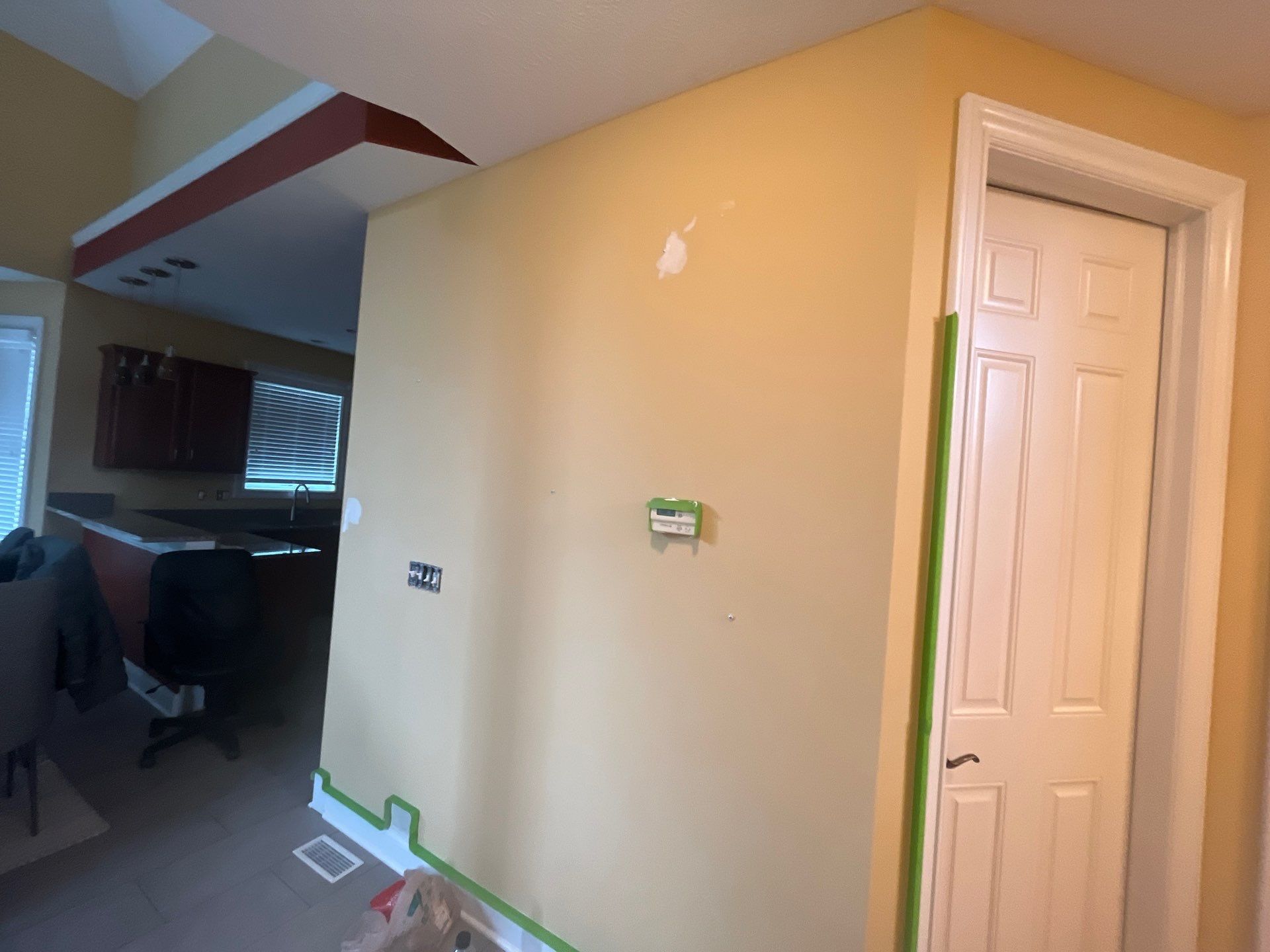 Orange Town Home by Best Buy Painting 