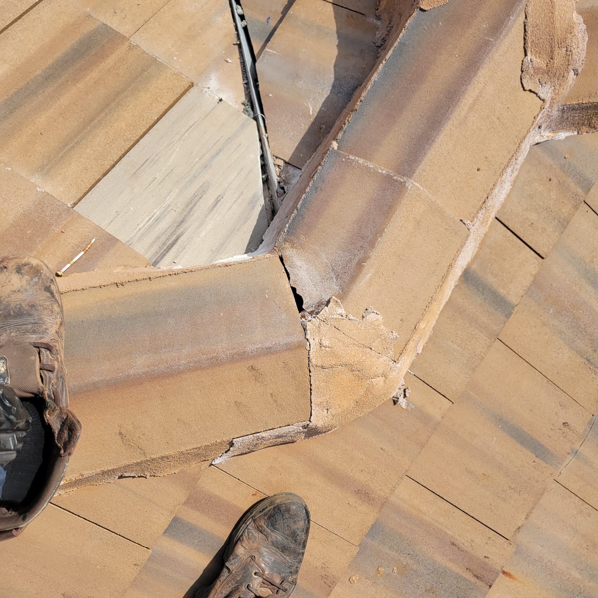 Residential Roofing Repair using Concrete Tile by Four Peaks Roofing