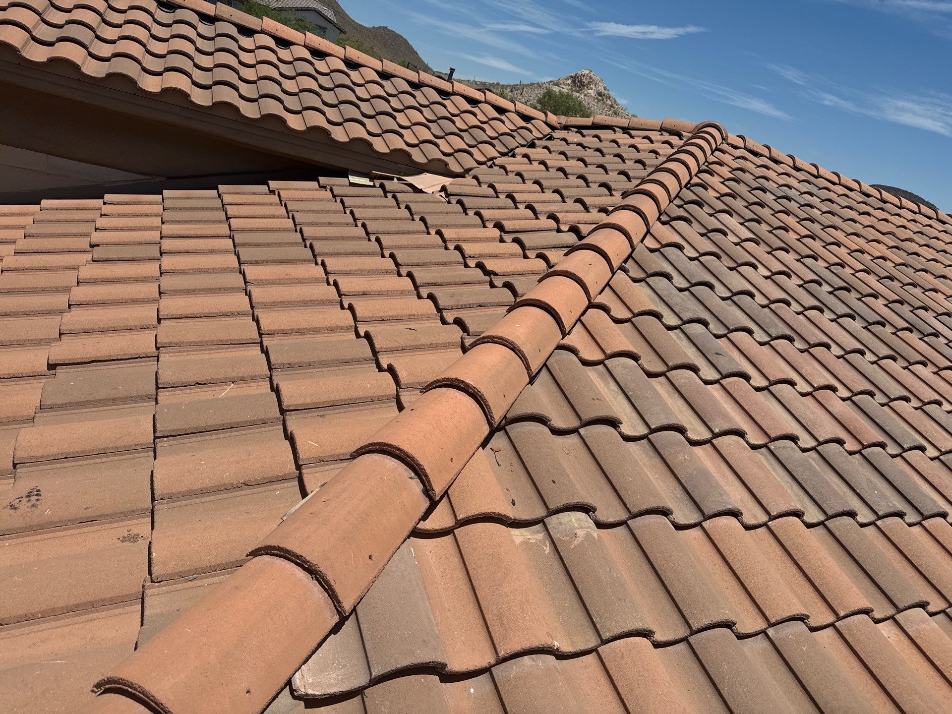 Terracotta Concrete Tile by Reimagine Roofing