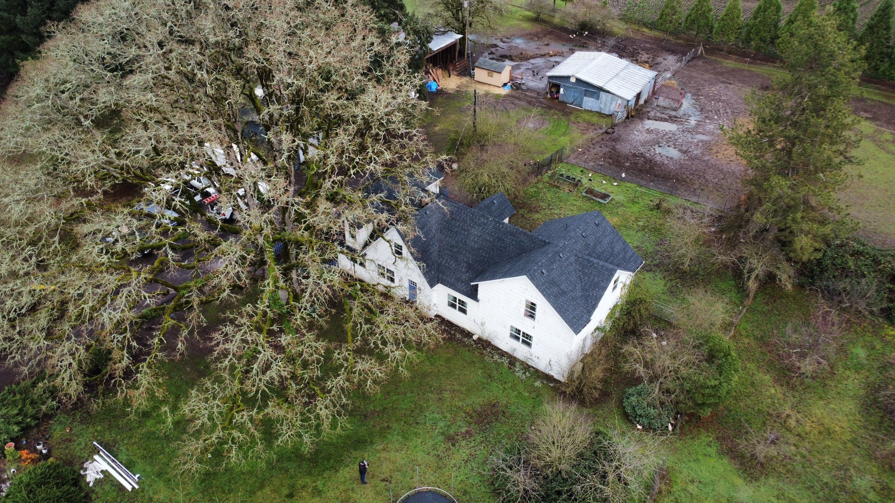 Residential Roofing Installation using IKO Dynasty (Color: Granite Black) by Orezona Building & Roofing Company, Inc.