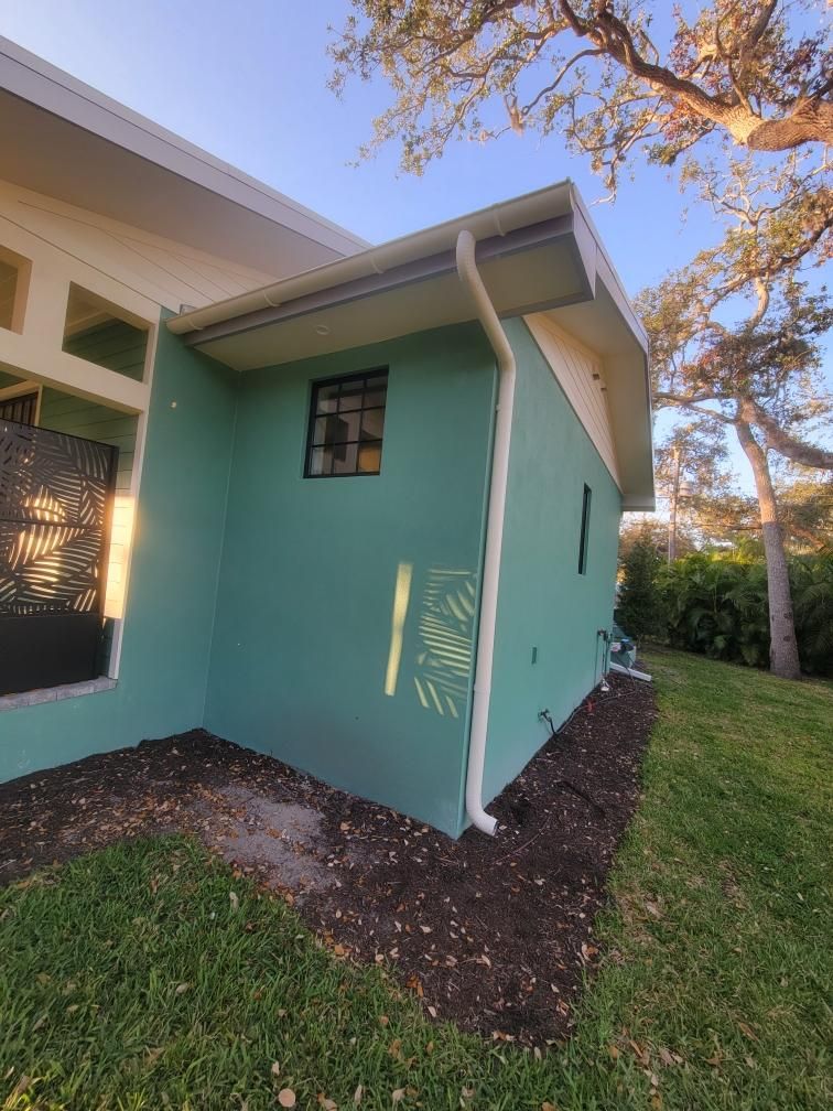 Modern Gutter Styles in Sarasota FL by Gutter Professors