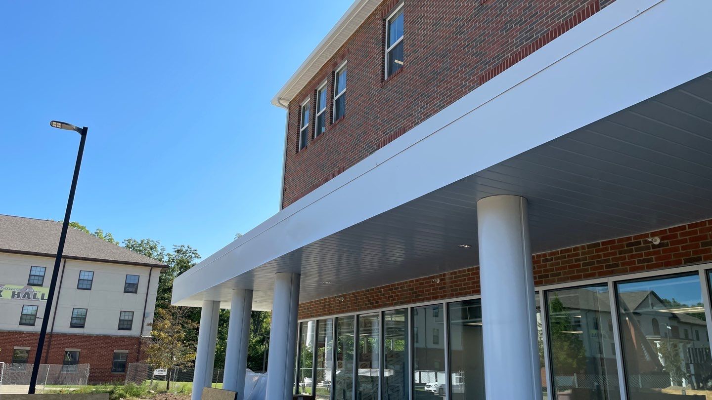 Commercial Roofing Installation using Owens Corning Duration Estate Gray by Nitro Roofing and Construction