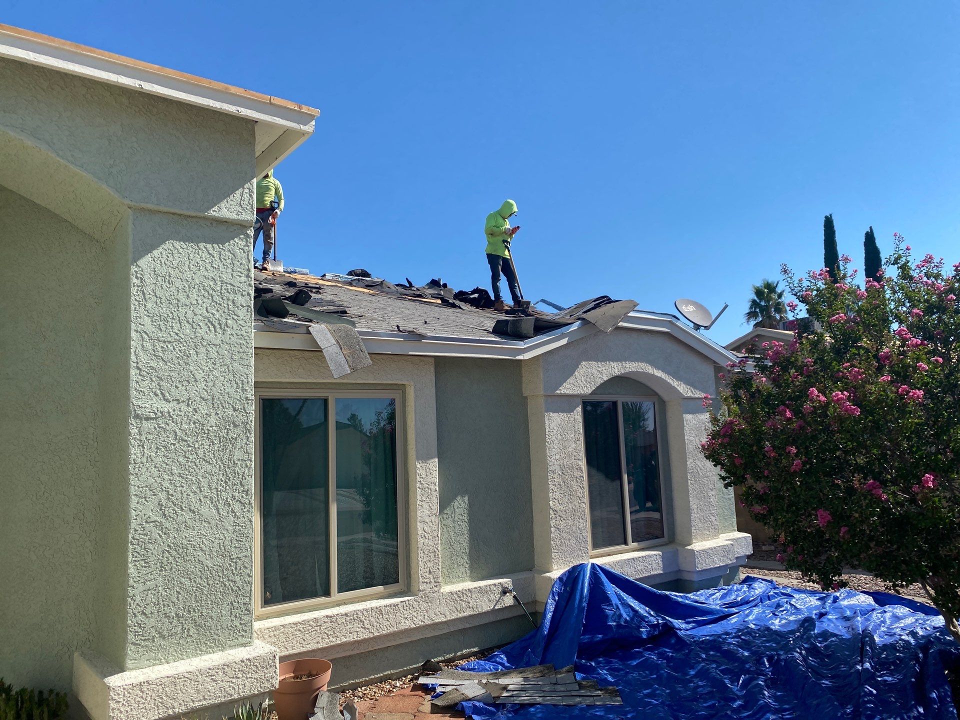 Desert Tan Shingles by Reimagine Roofing