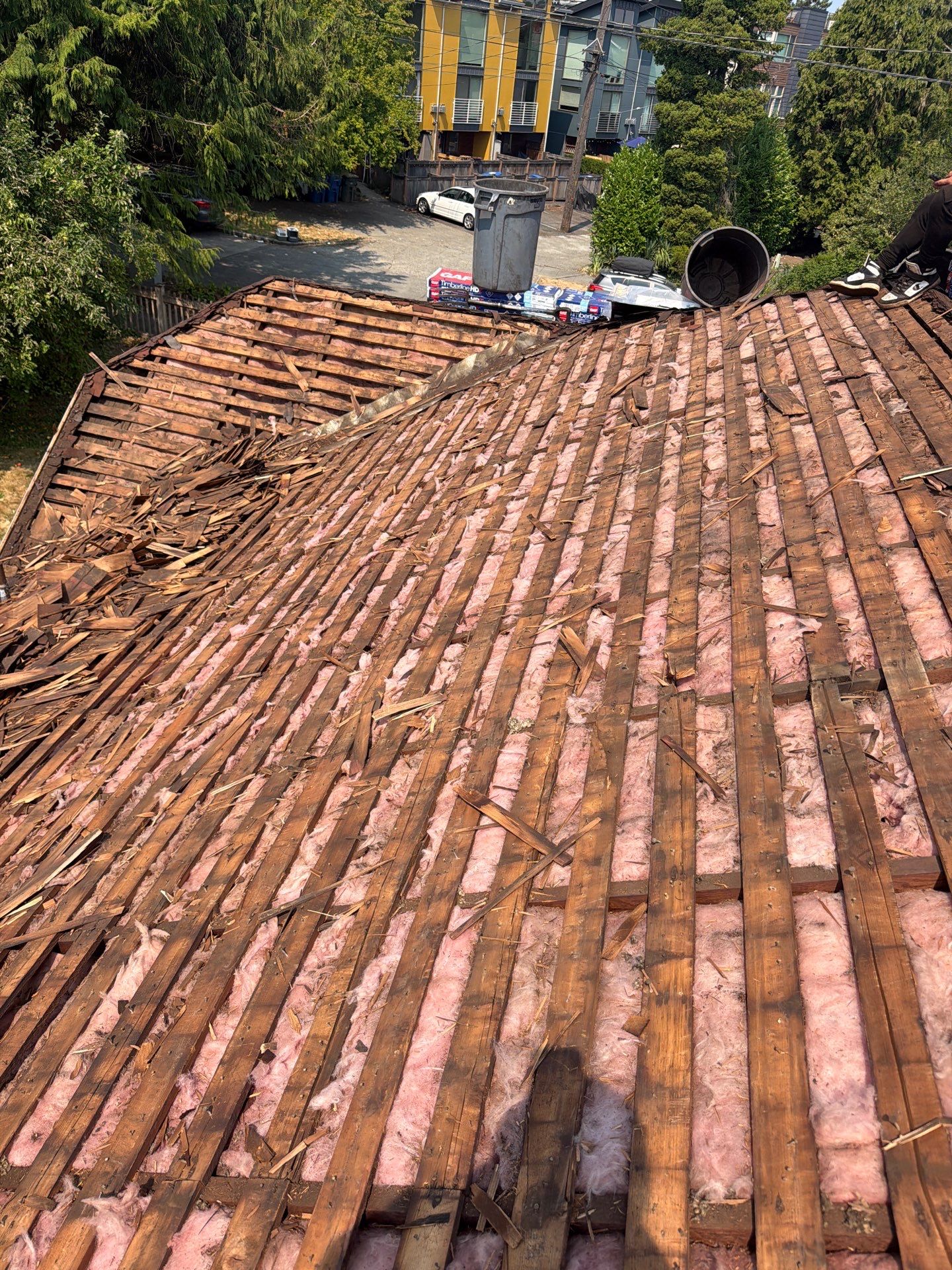Residential Roofing Installation using GAF HDZ Shingles by Roofing Formula LLC