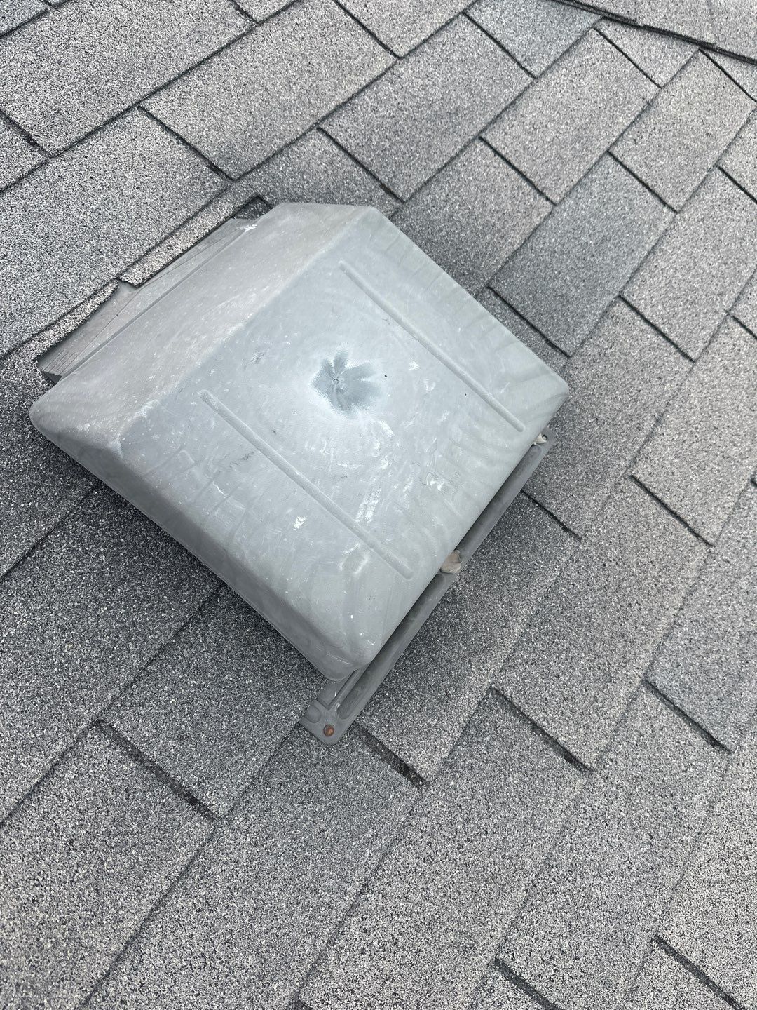 Hail Damage using Owen's Corning Duration (Lifetime) Shingles by Roof Repair Company