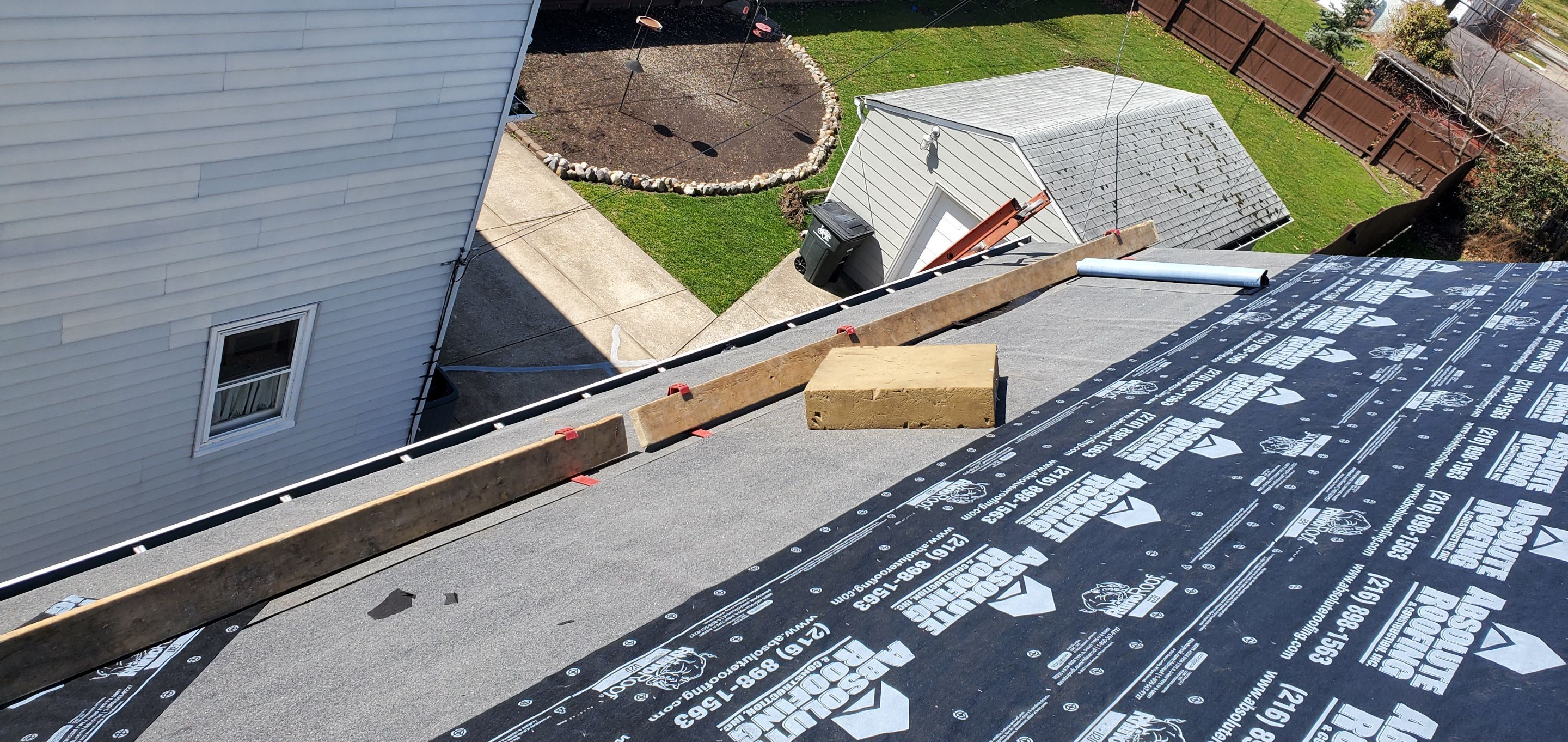 Residential Roofing Installation using Owens Corning Duration, Slatestone Grey by Absolute Roofing and Construction