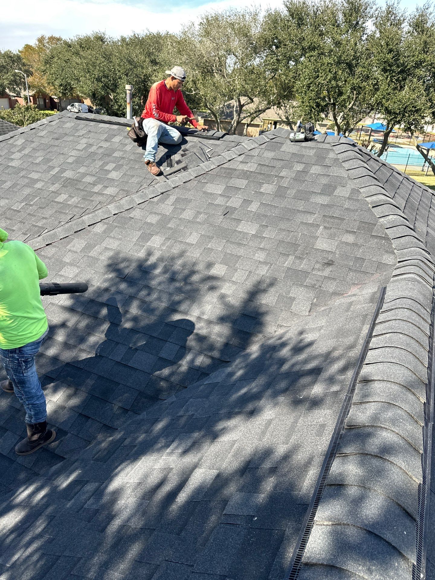 Project in Katy by Motion Roofing