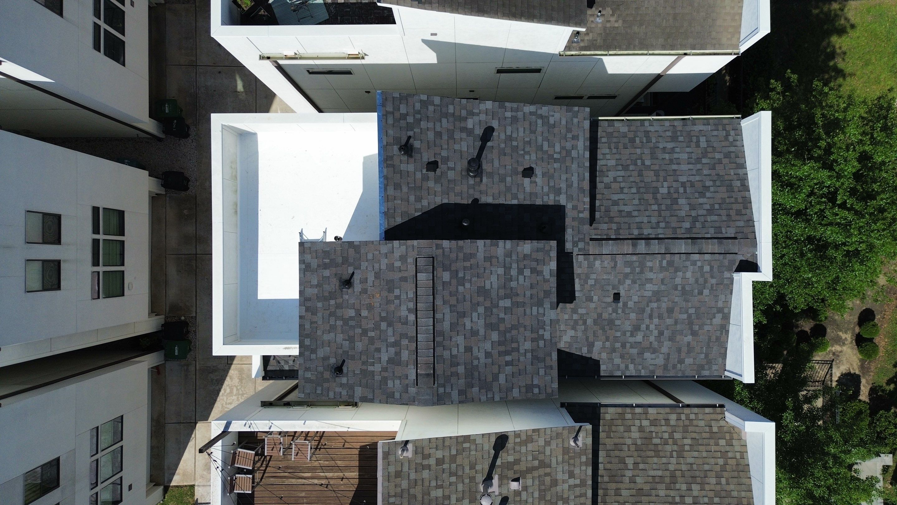 Townhome Roof Replacement by Houston Roofing & Construction