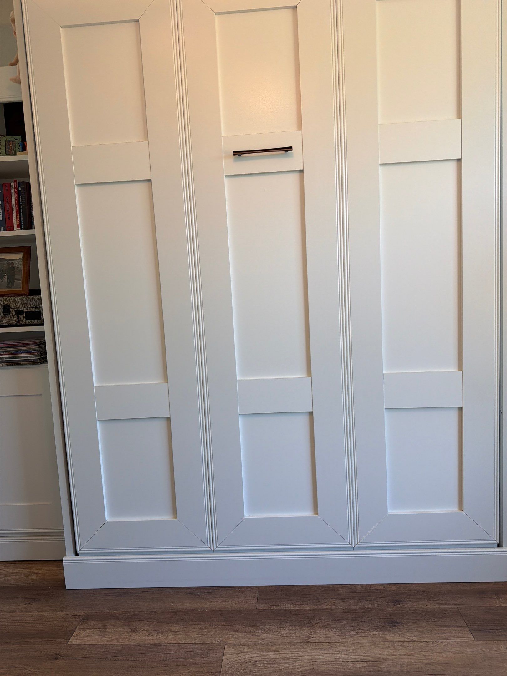 Custom Murphy Bed and Integrated Storage Cabinetry Installation in Avondale by CompanyCam Sales Demo