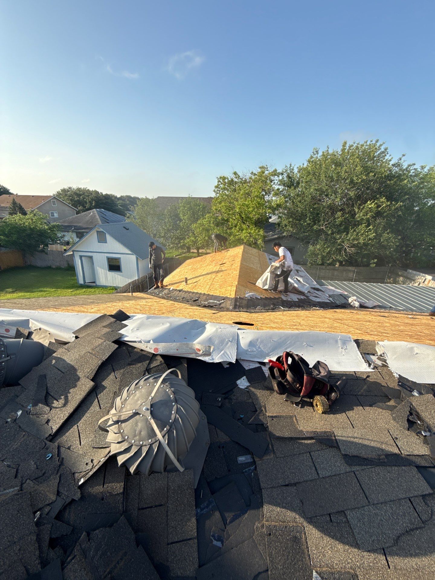 Project in San Antonio by Rhino Roofing and General Contracting, LLC