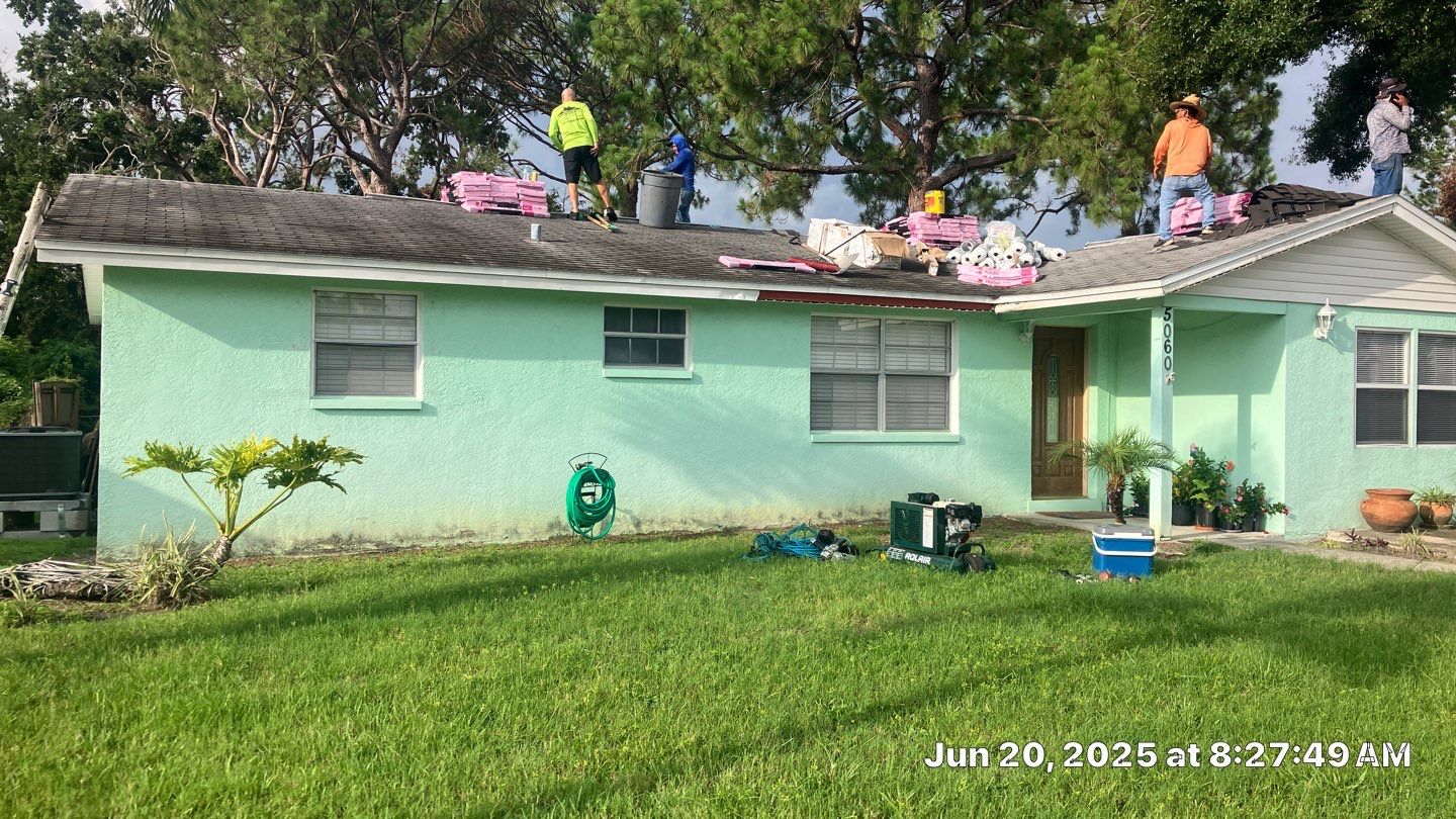 Project in Pinellas Park 33782 by Mitchell Roofing Company LLC 