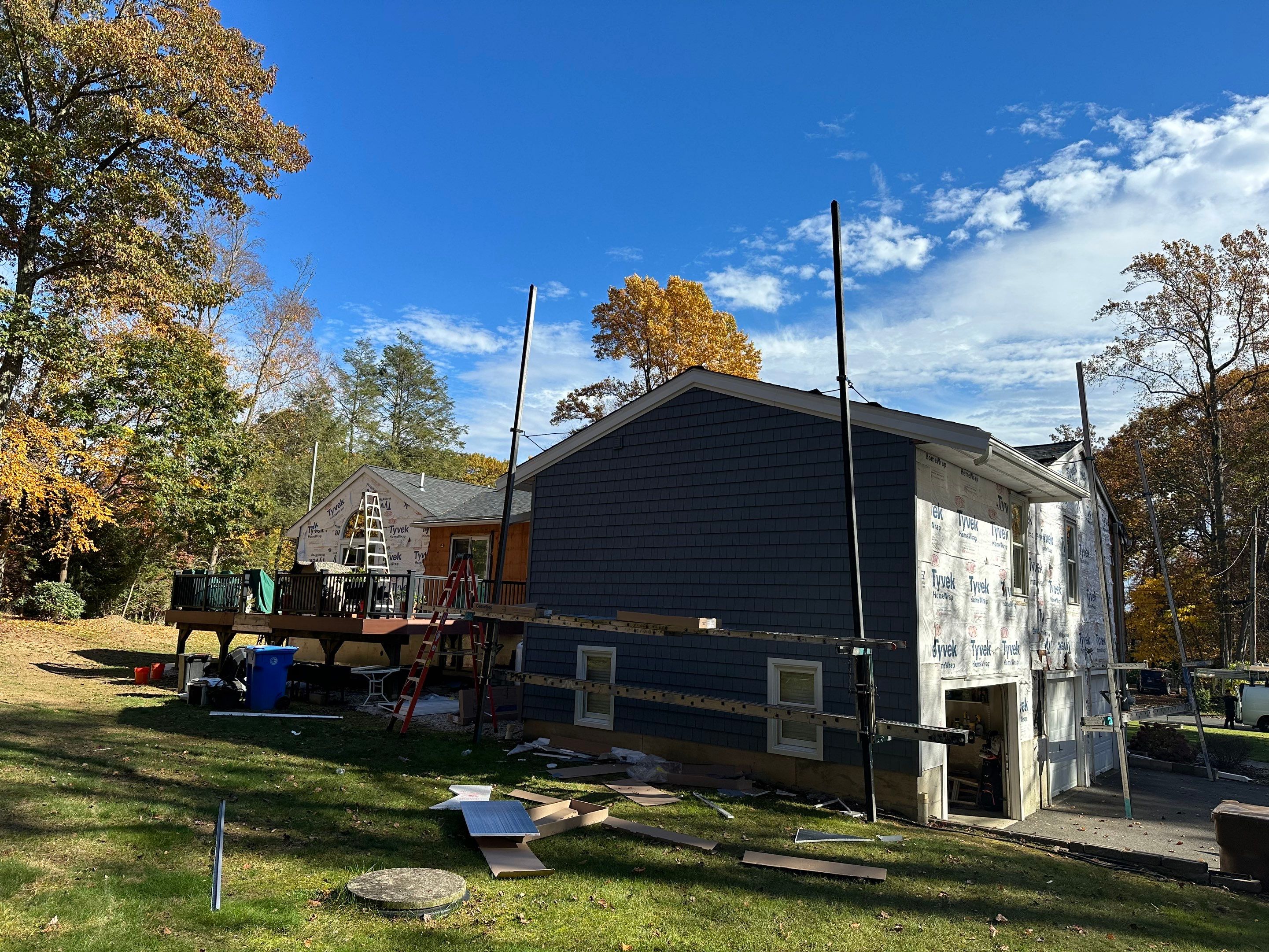 New Roofing, Siding front door by A Plus Exterior