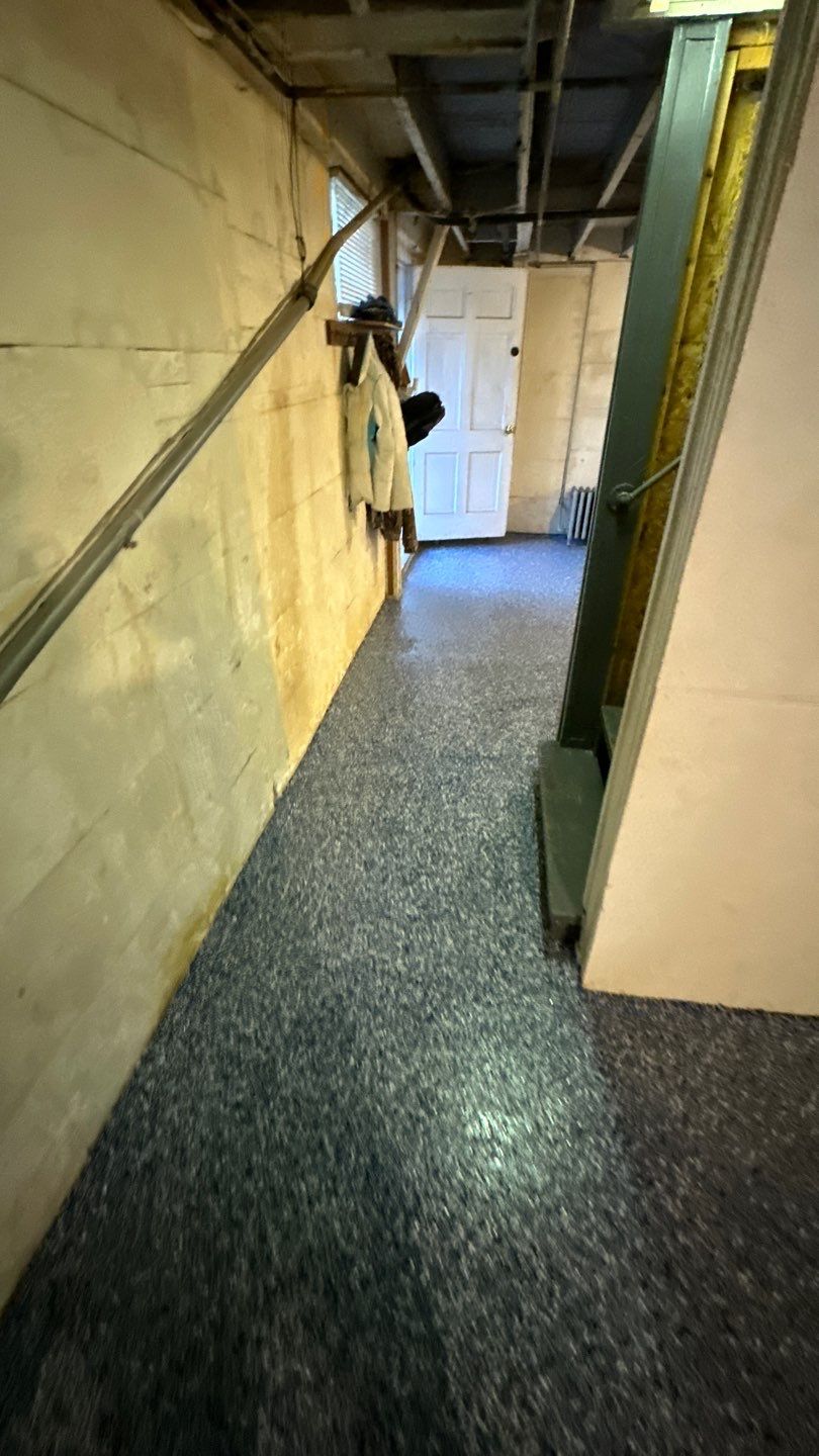 Gravel Basement Project in Leechburg by Floors in a Day, Inc