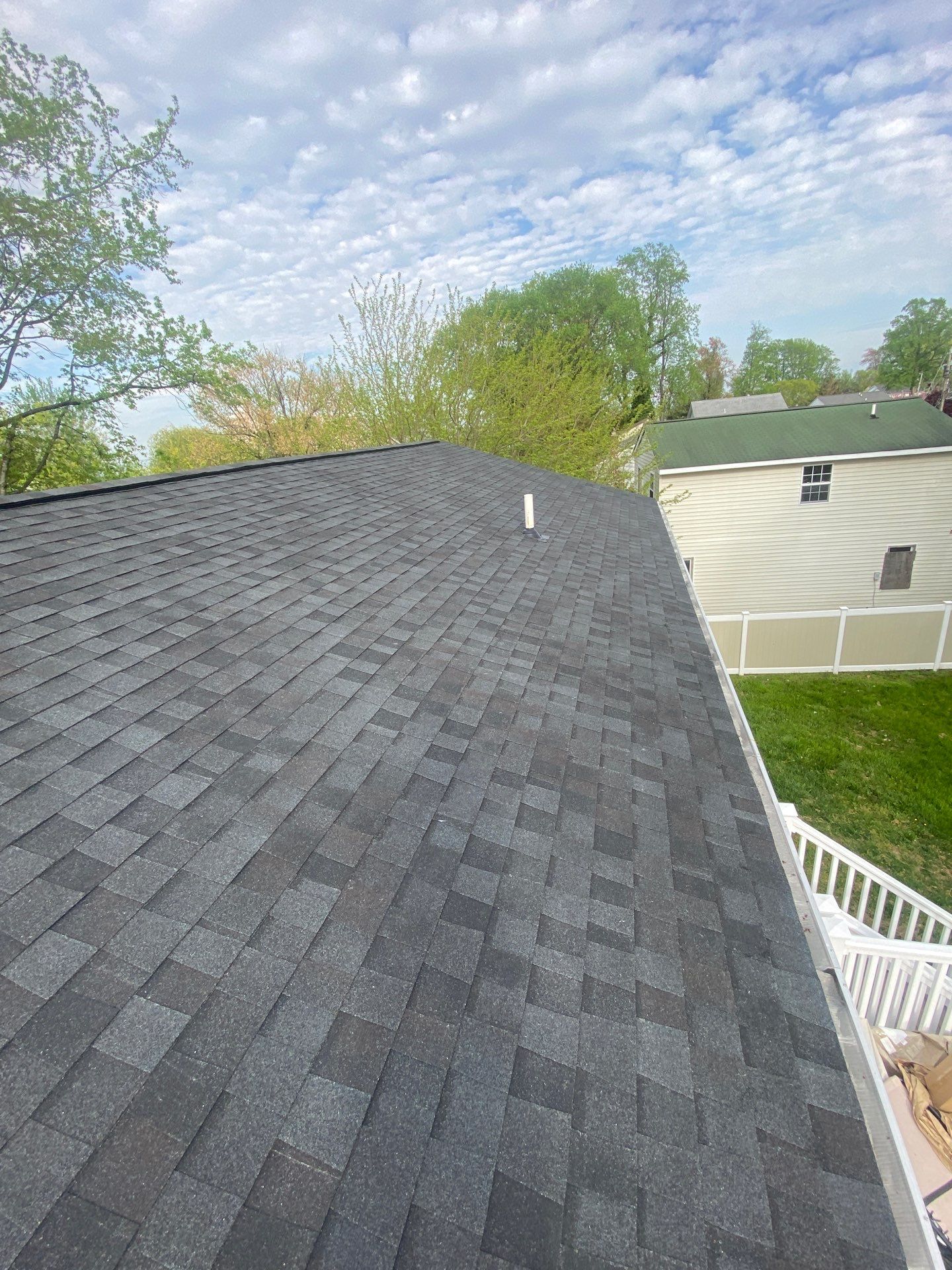 Residential Roofing Installation using TAMKO TITAN - THUNDERSTORM GRAY by Storm Ready Exteriors