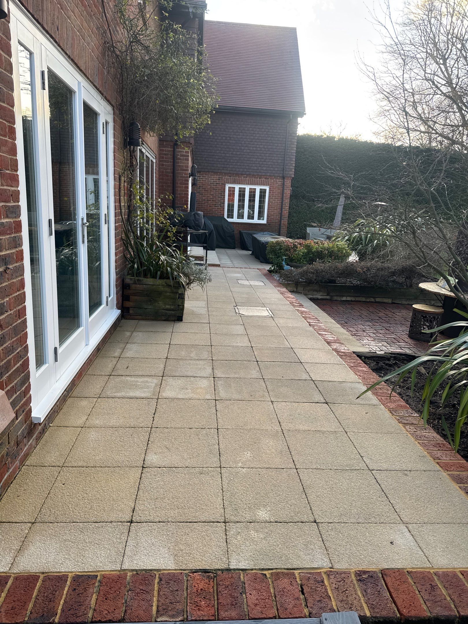 Roof - Driveway - Patio Clean using 18inch Whirlaway FSC by Ges Exterior Cleaning ltd