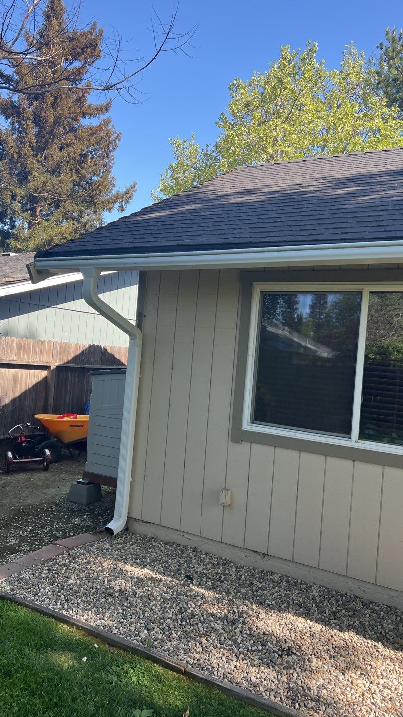 Gutter Installation using Englert LeafGuard Gutters by Byers Enterprises 